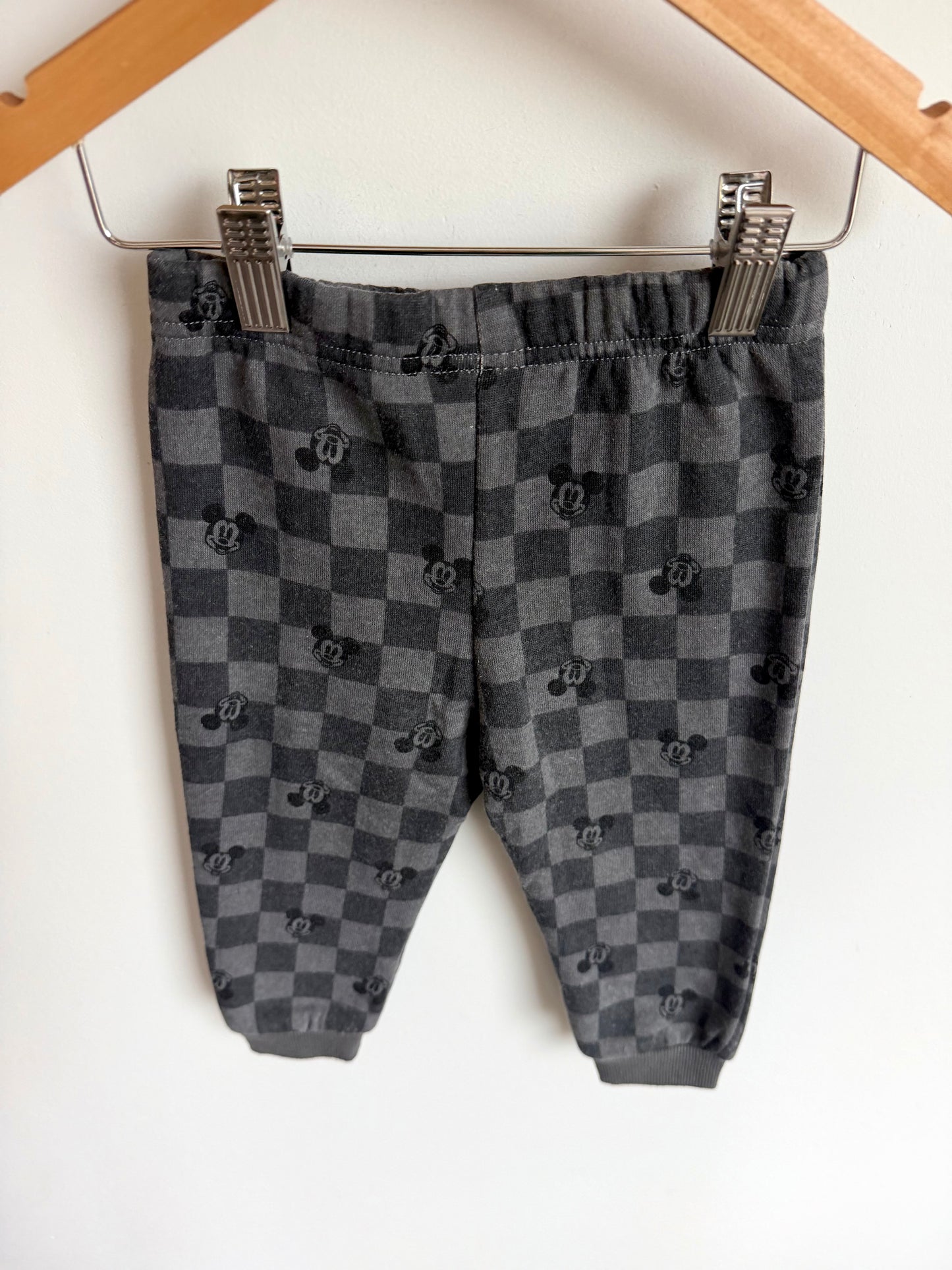 Mickey Checkered Pants / 12-18m