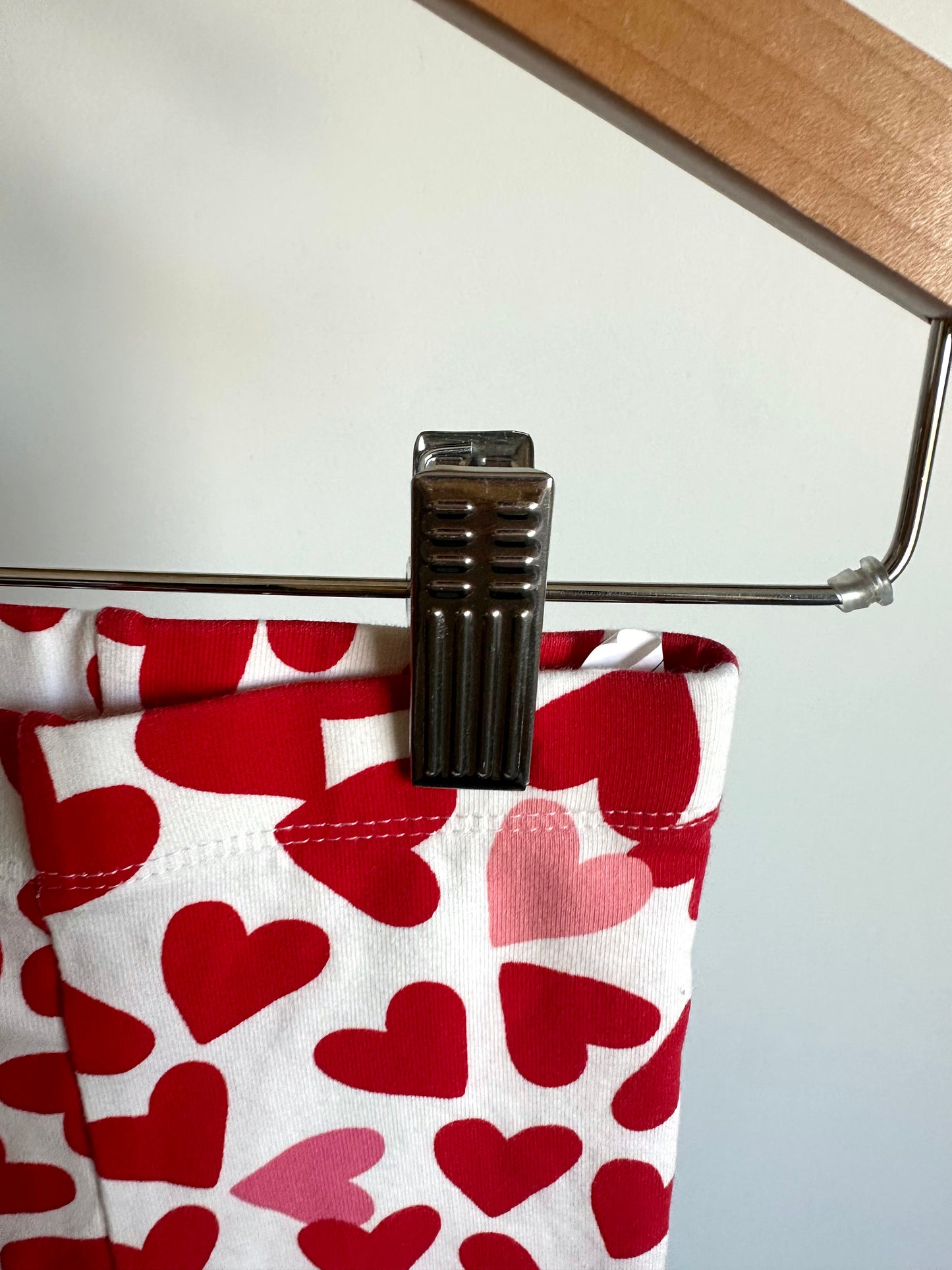 Red Heart Leggings / 3-6m
