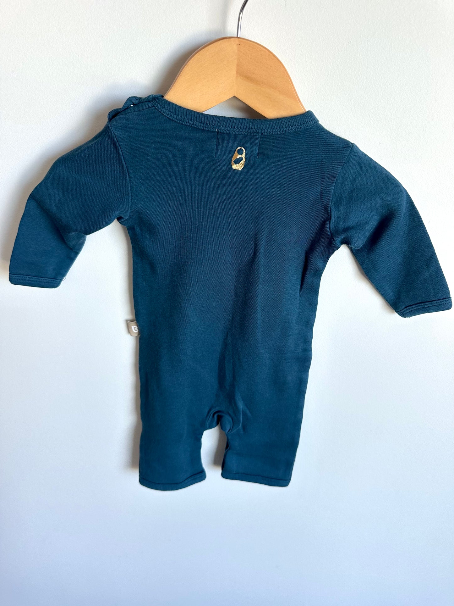 Cobalt Blue Organic Jumpsuit / 6-12m