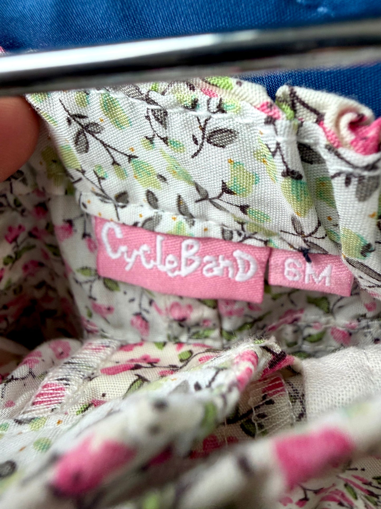 Pink Flower Shorts / 6m