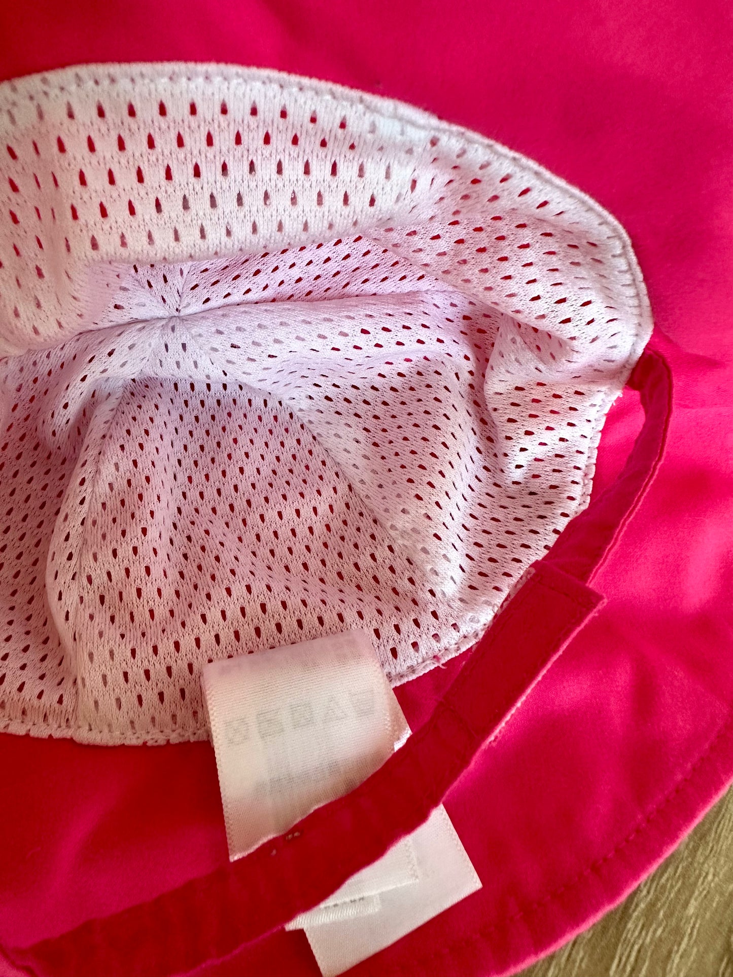 Pink Sun Hat / 3-6m