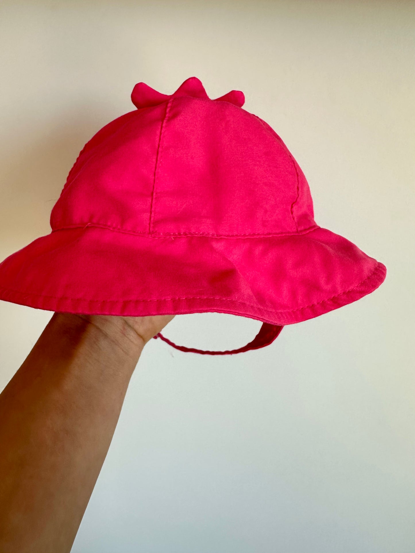 Pink Sun Hat / 3-6m