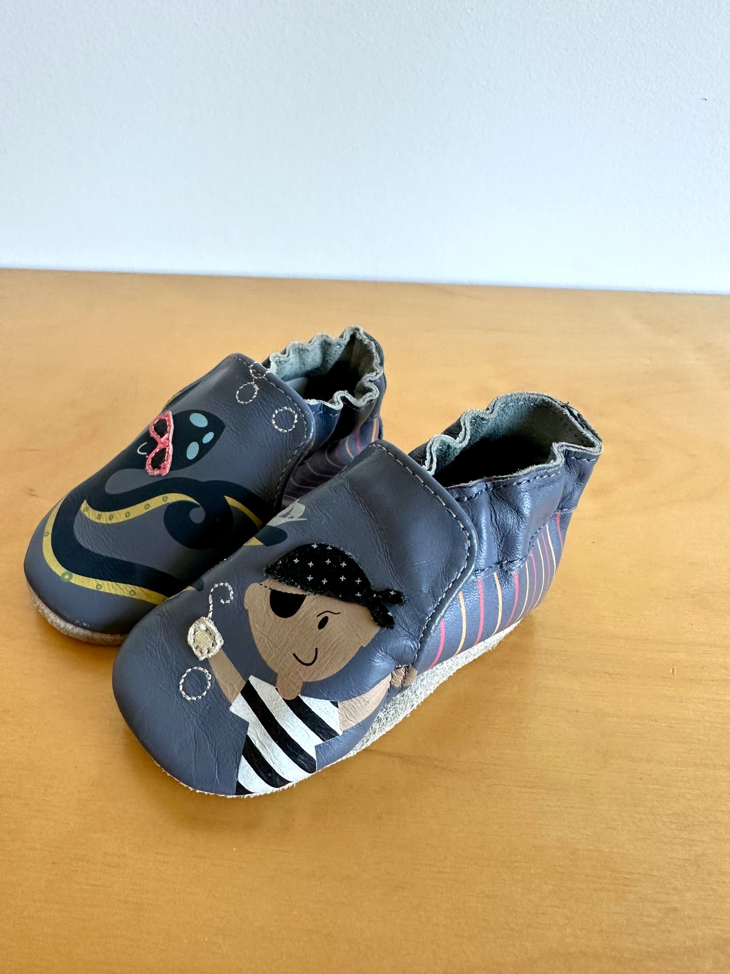 Octopus Pirate Soft Sole Shoes / 0-6m