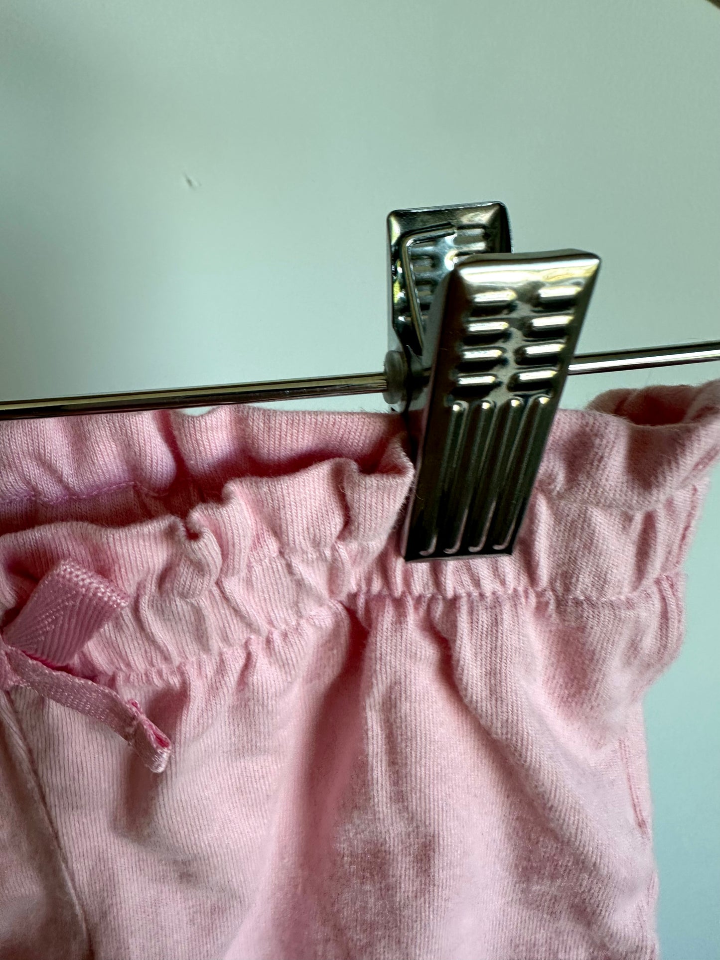 Pink Shorts with Bow / 12-18m