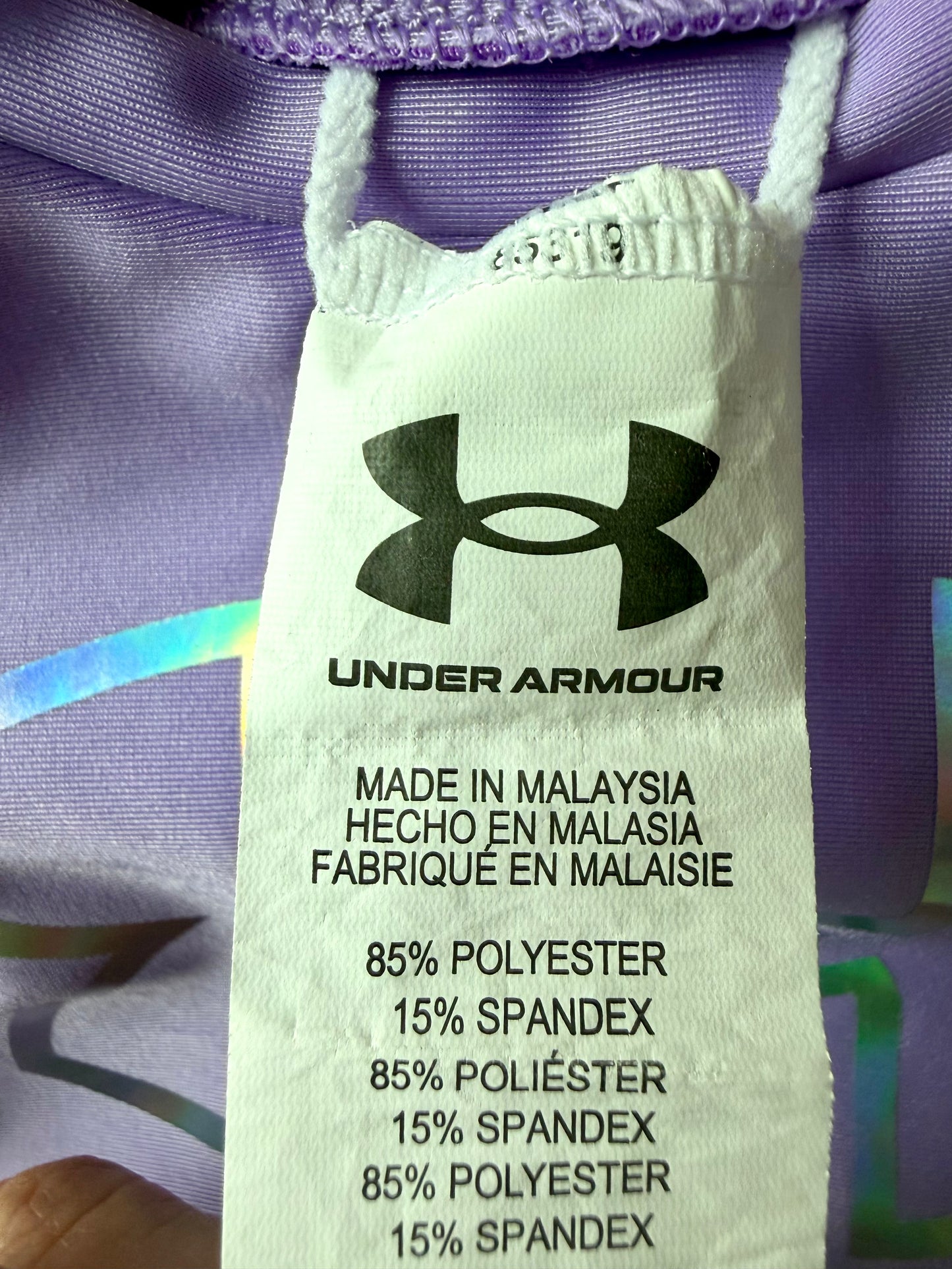 Under Armour Purple Top + Bottoms Swim Set (With tags) / 18m