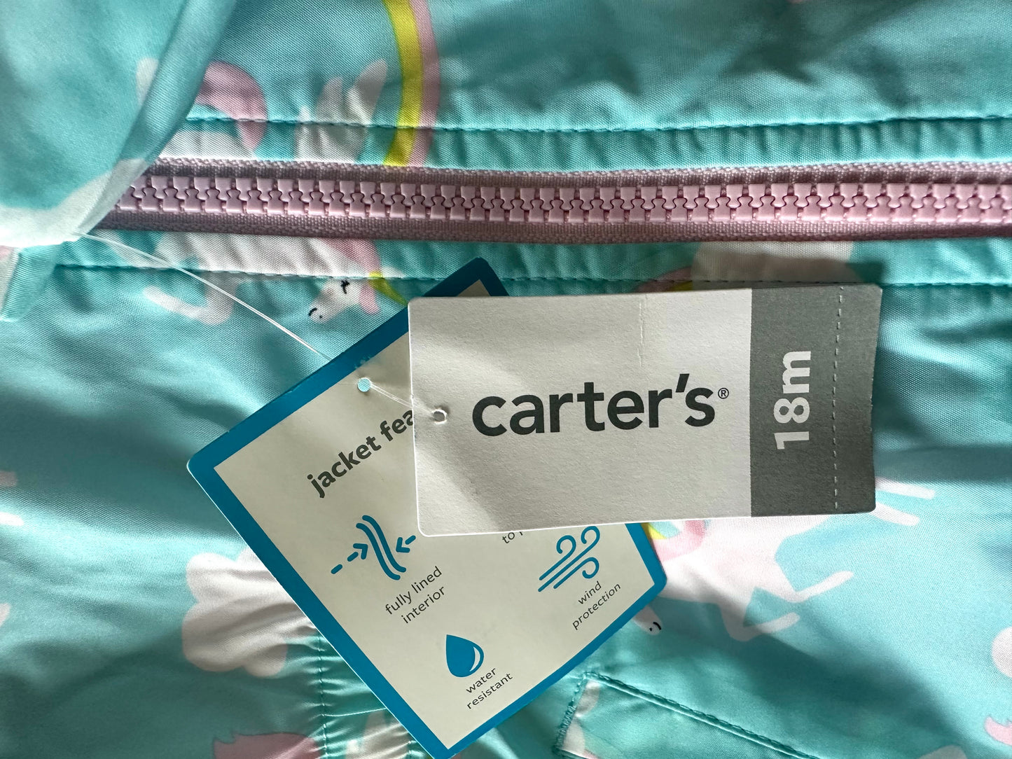 Unicorn Hood Coat (With Tags) / 18m