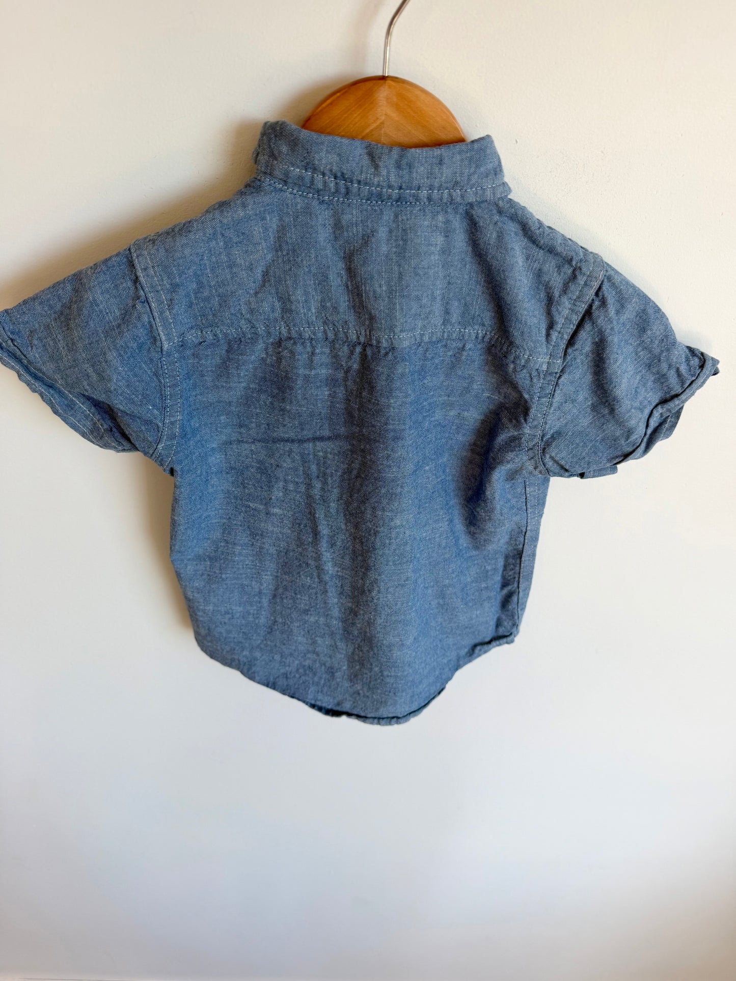 CK Collared Button Up Top / 24m