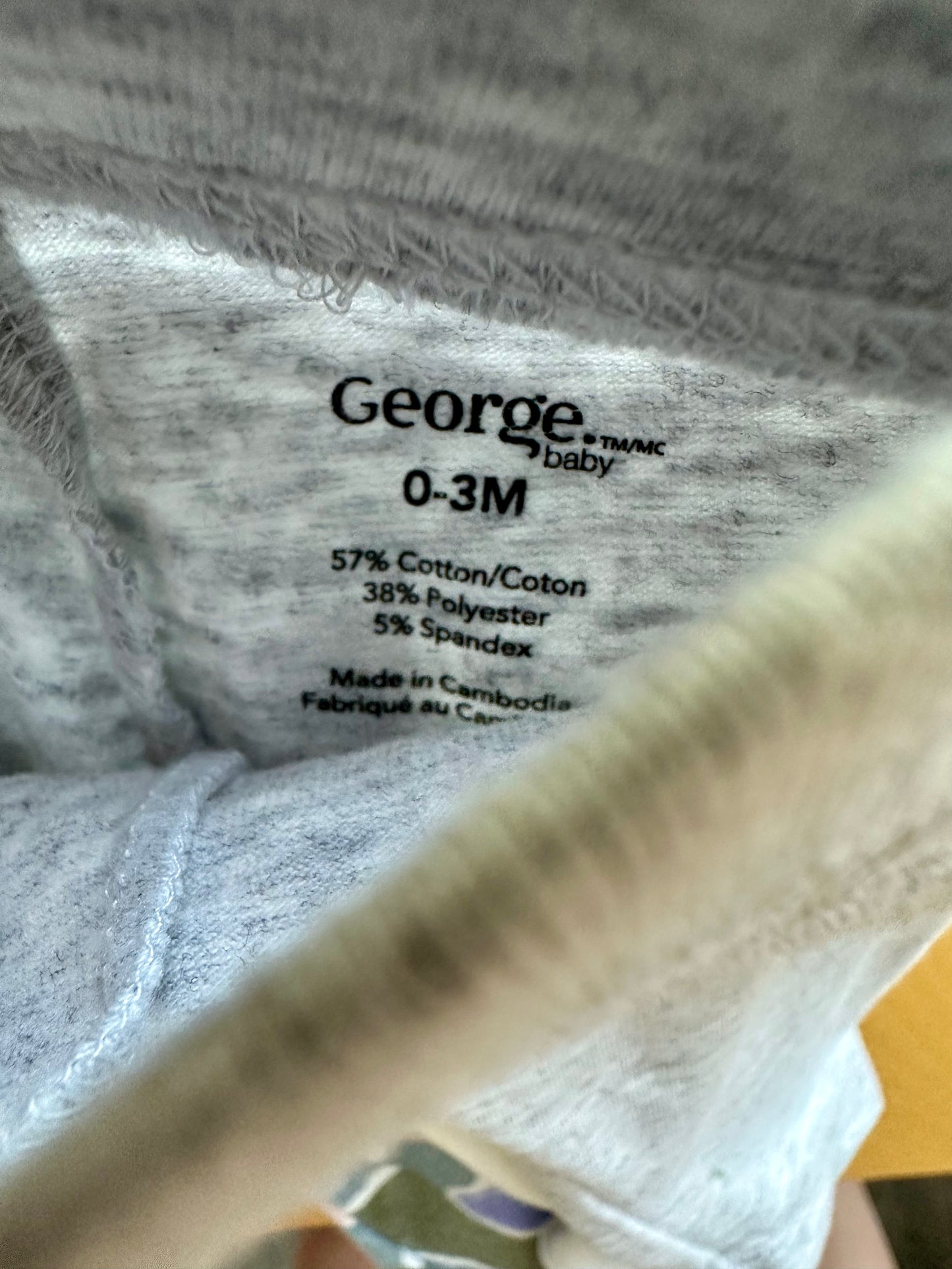 Grey Leggings / 0-3m