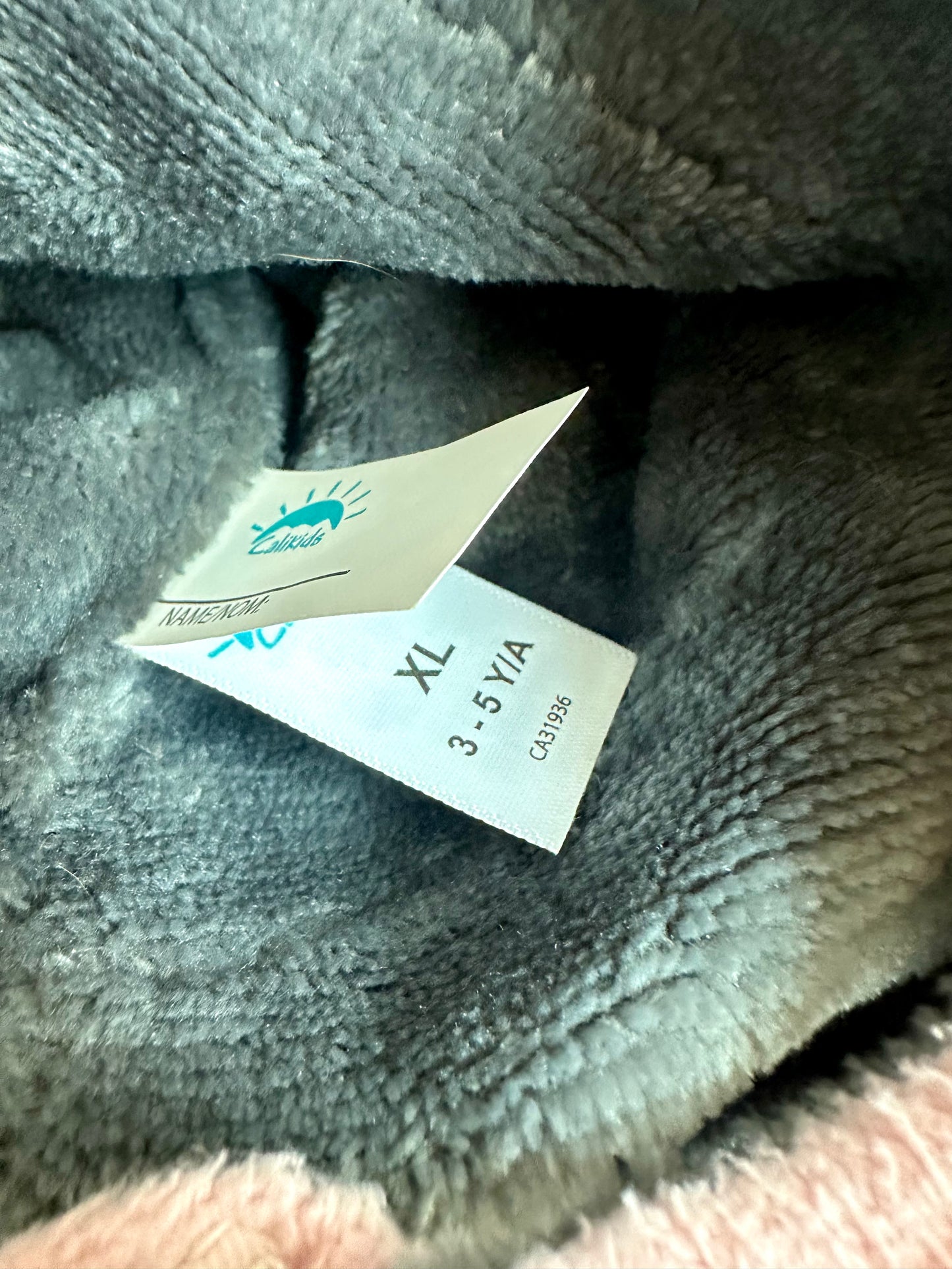 Pink Chin Strap Toque / 3-5 years