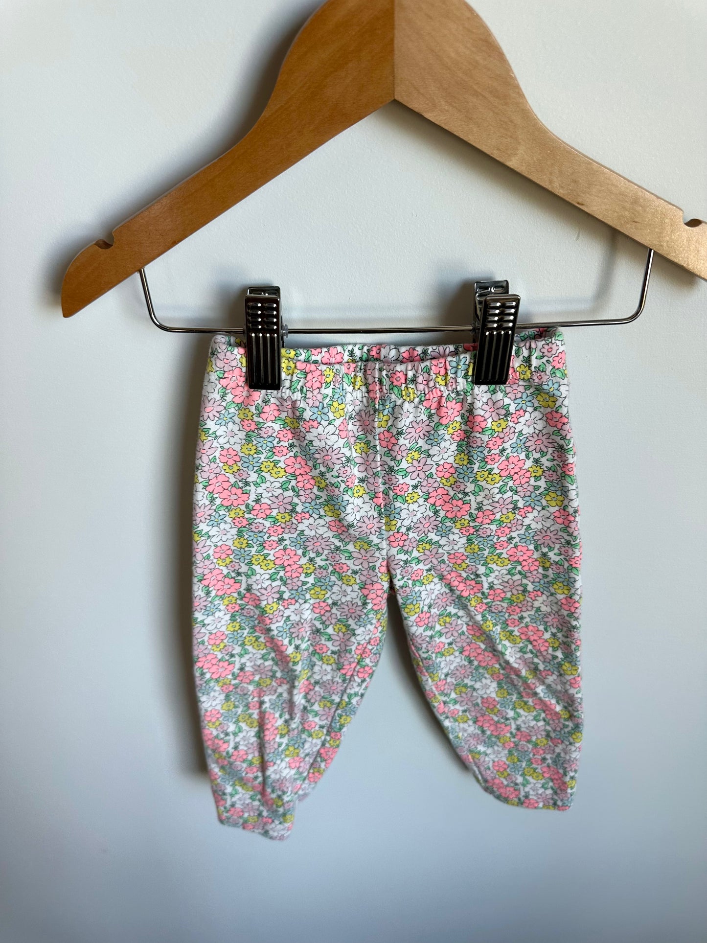 White Daisy Pants / 12m