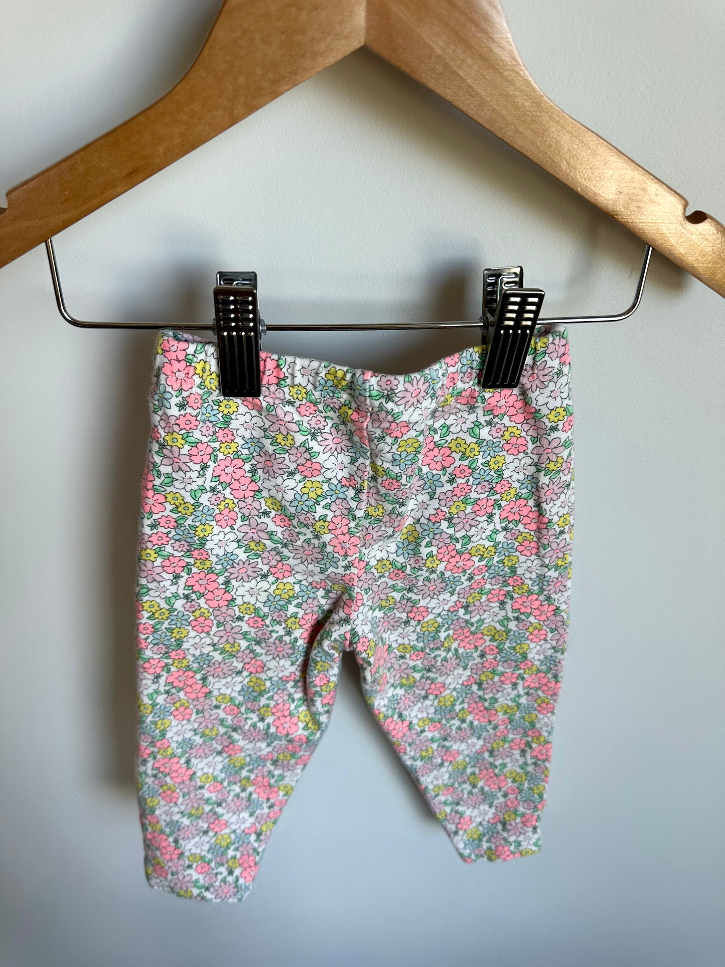 White Daisy Pants / 12m