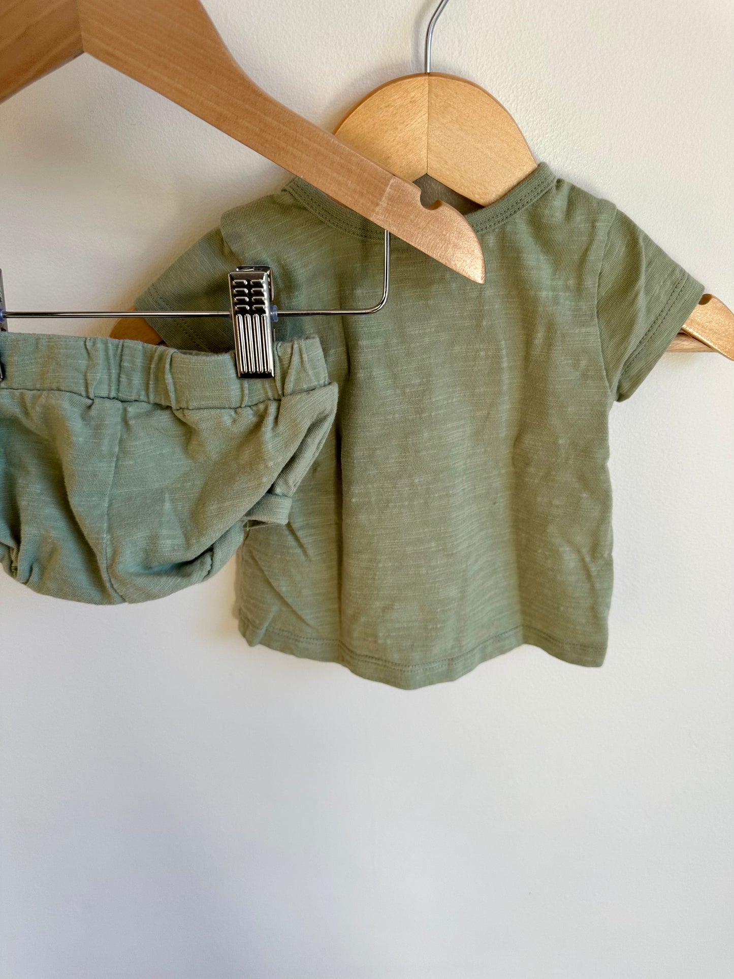 Smart, Kind, Brave Top + Shorties Set / 6m