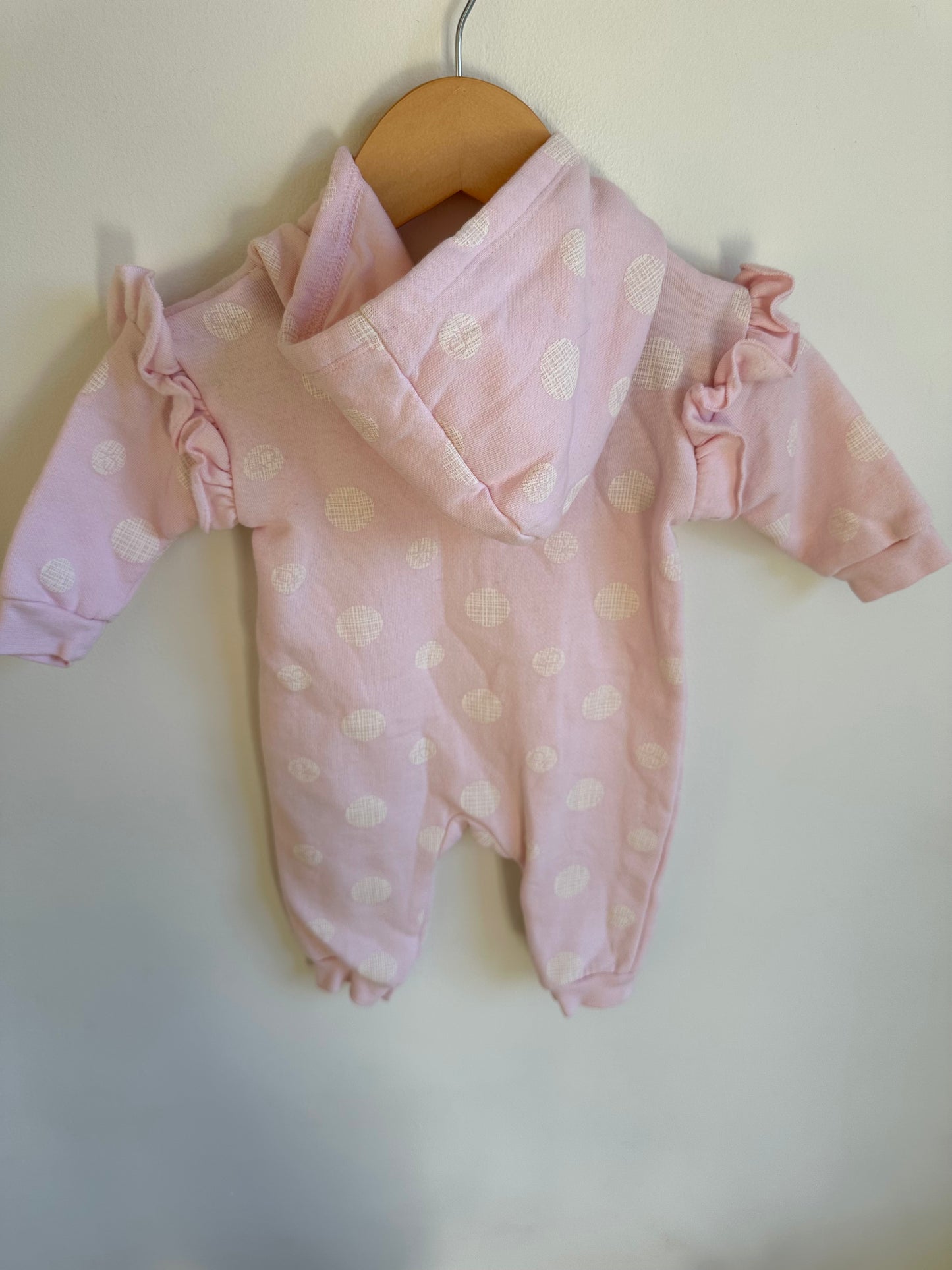 Calvin Klein Hooded Jumpsuit / 3-6m