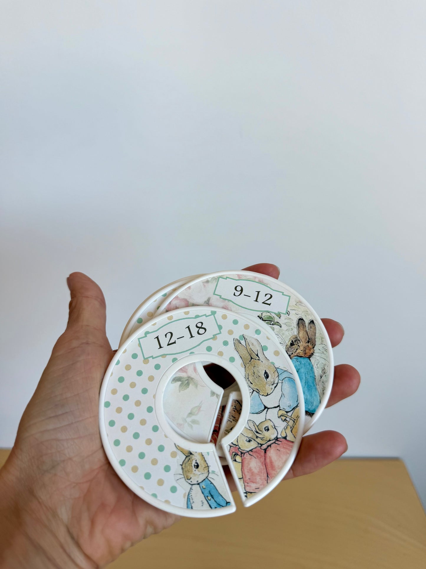 Peter Rabbit Milestone Closet Dividers (0-18m)