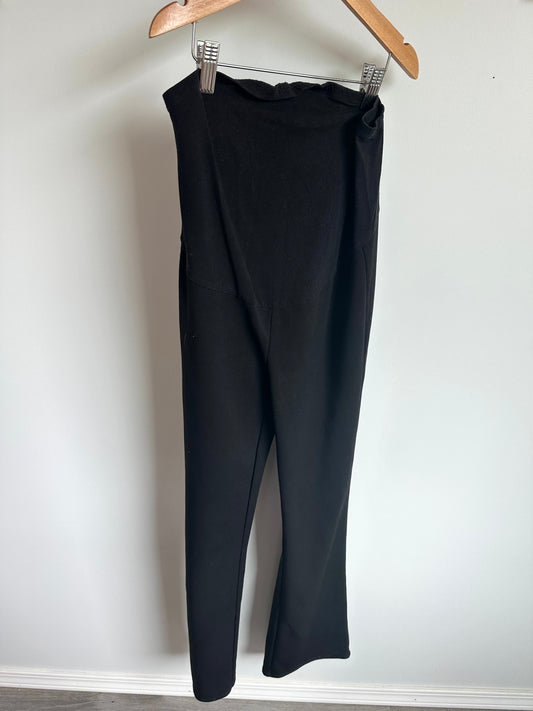 H&M Black Stretch Maternity Dress Pant / S