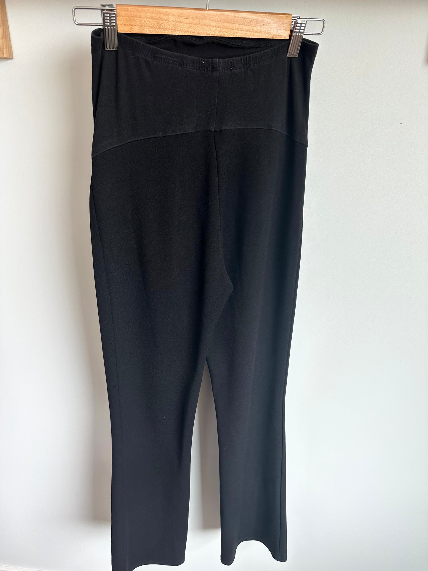 H&M Black Stretch Maternity Dress Pant / XS