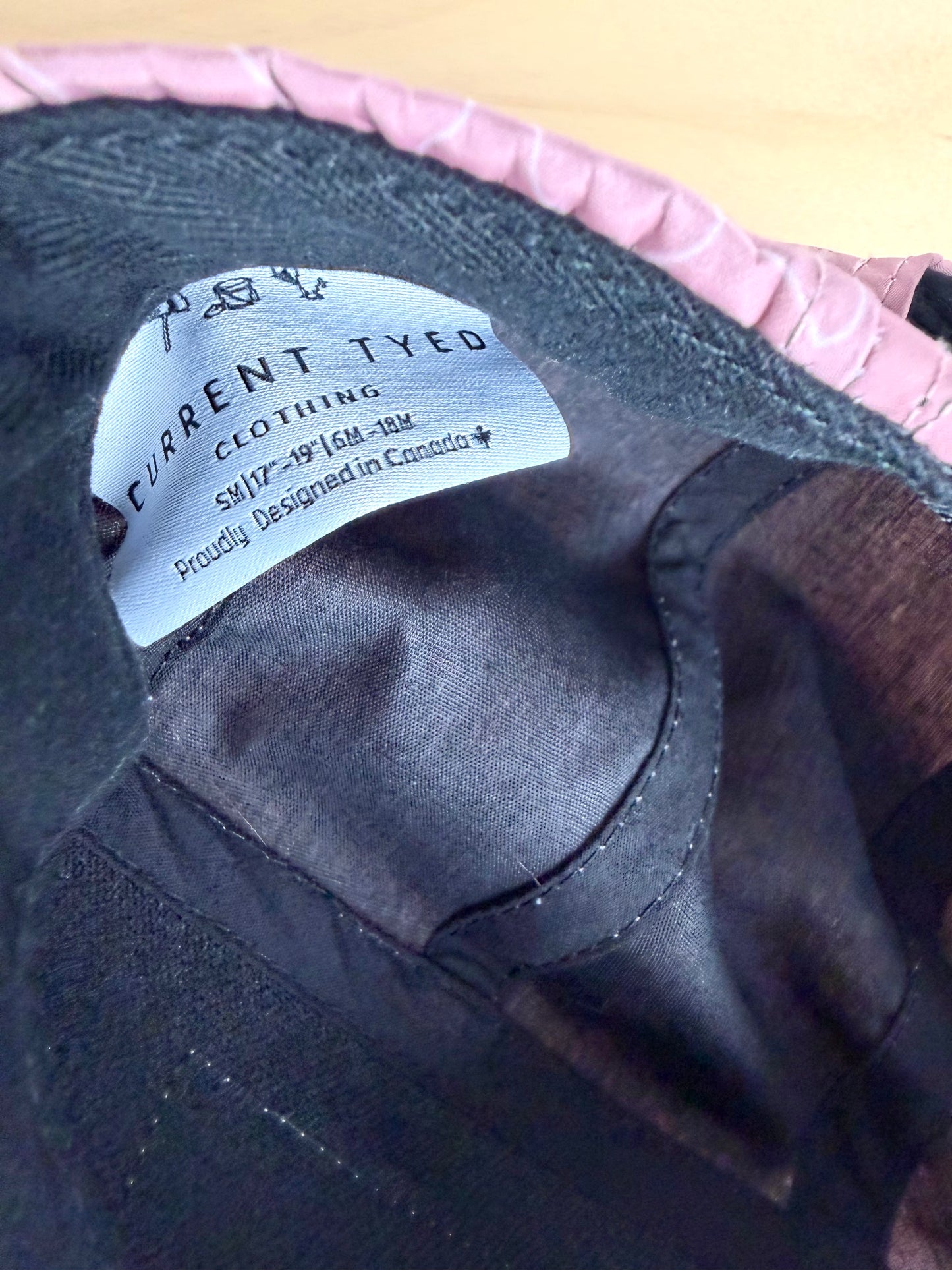 Current Tyed Pink Strap Hat / 6-18m