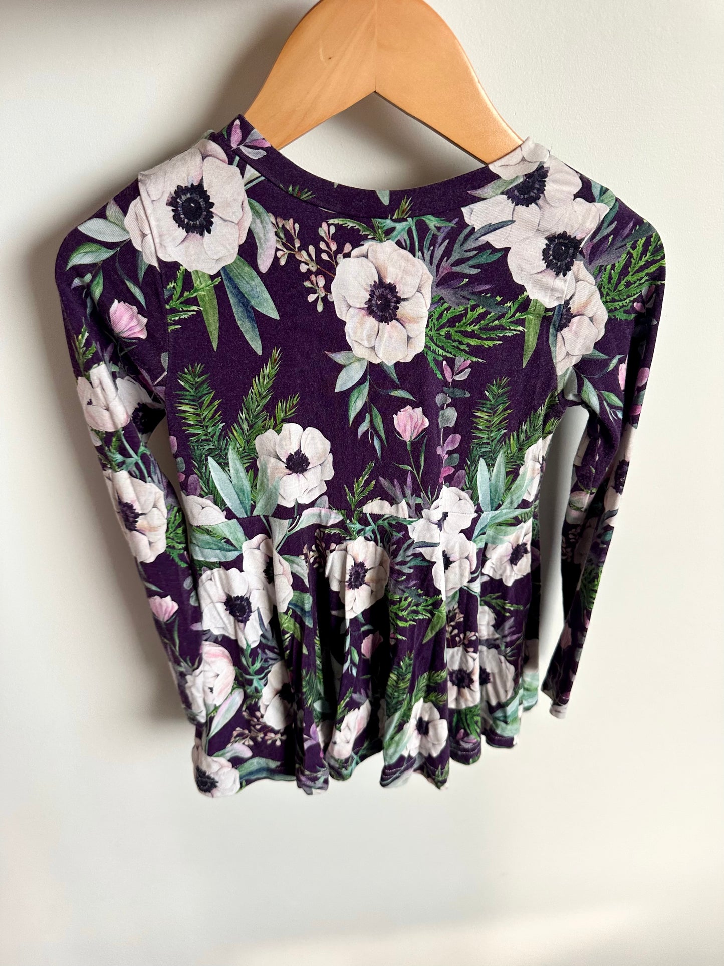 Handmade Deep Purple Dress / 4T