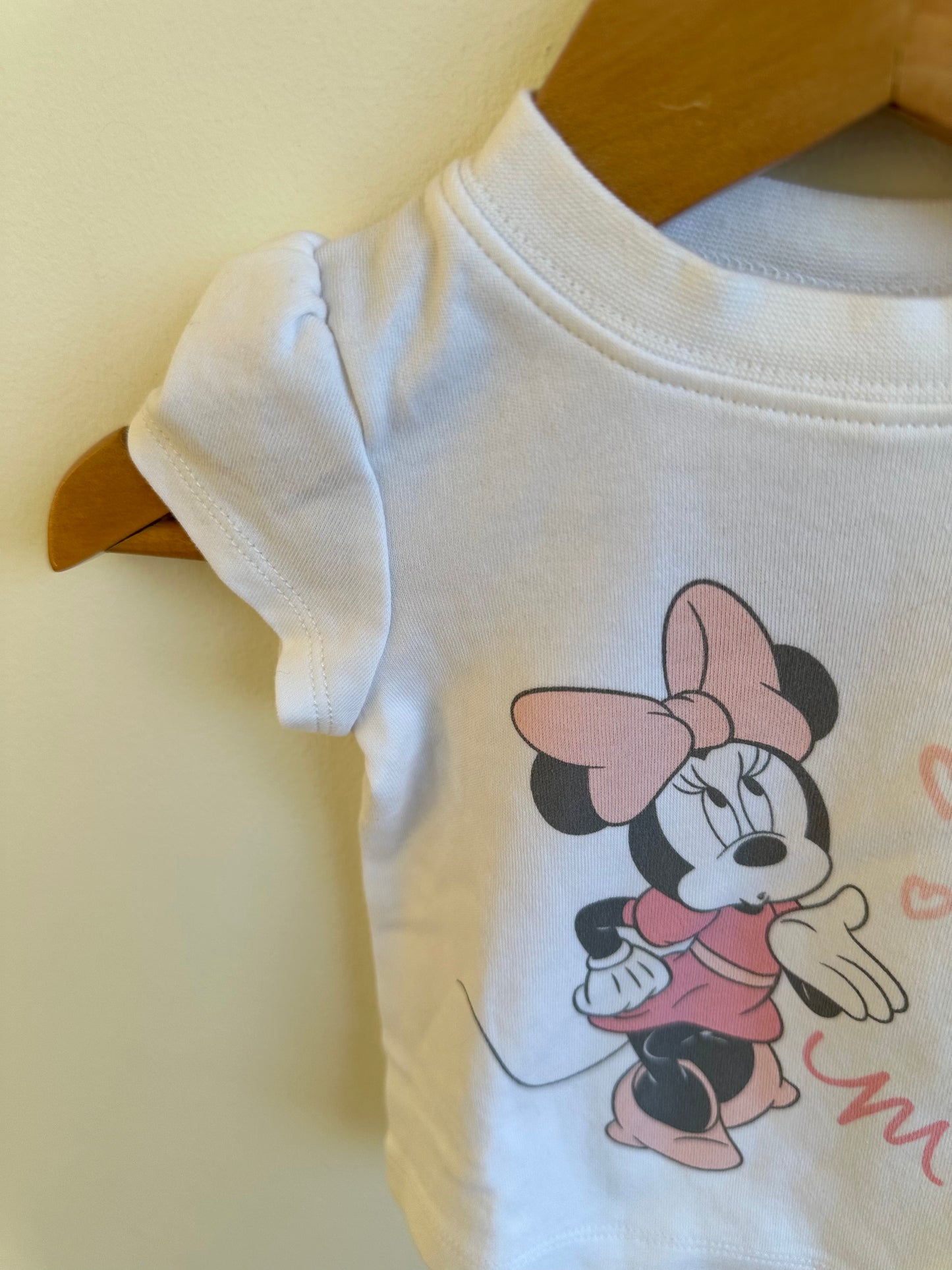 Minnie T-shirt + Hoodie Set / 3m
