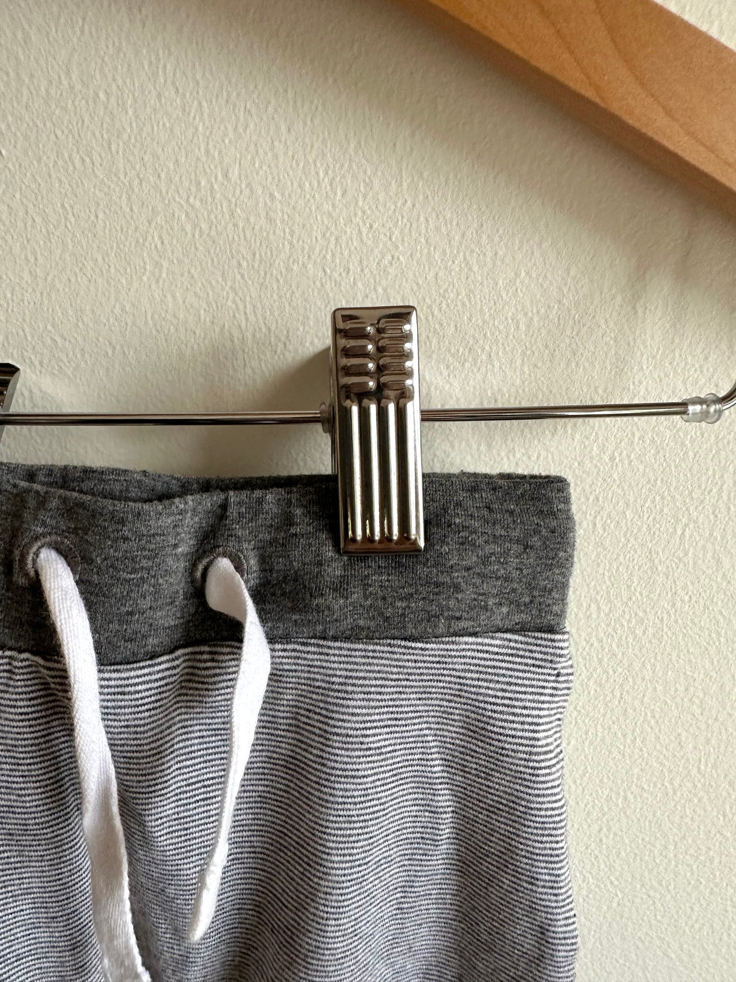 Noppies Grey Striped Pants / 1-2m