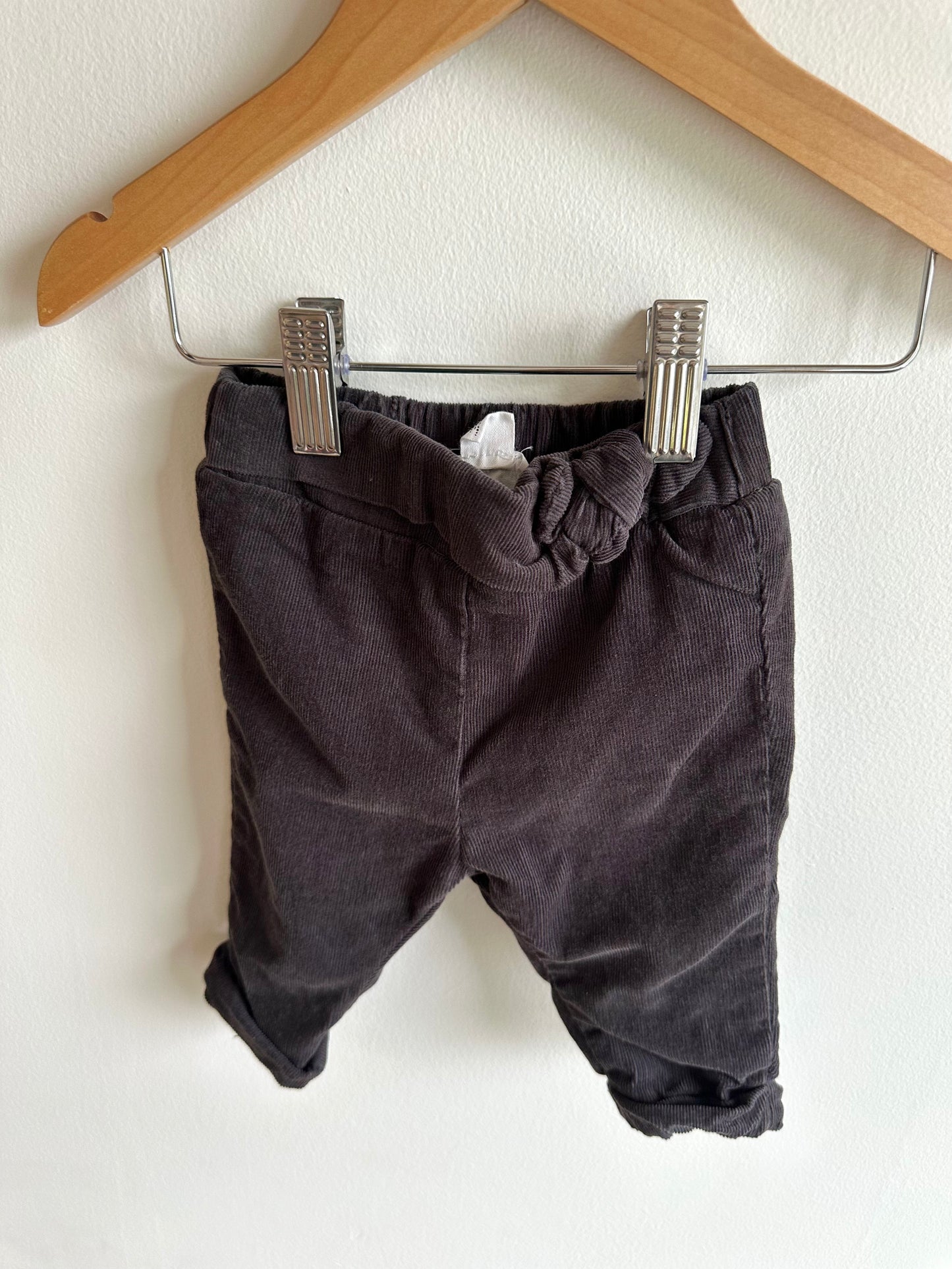 Miles the Label Black Corduroy Bow Pants / 3m