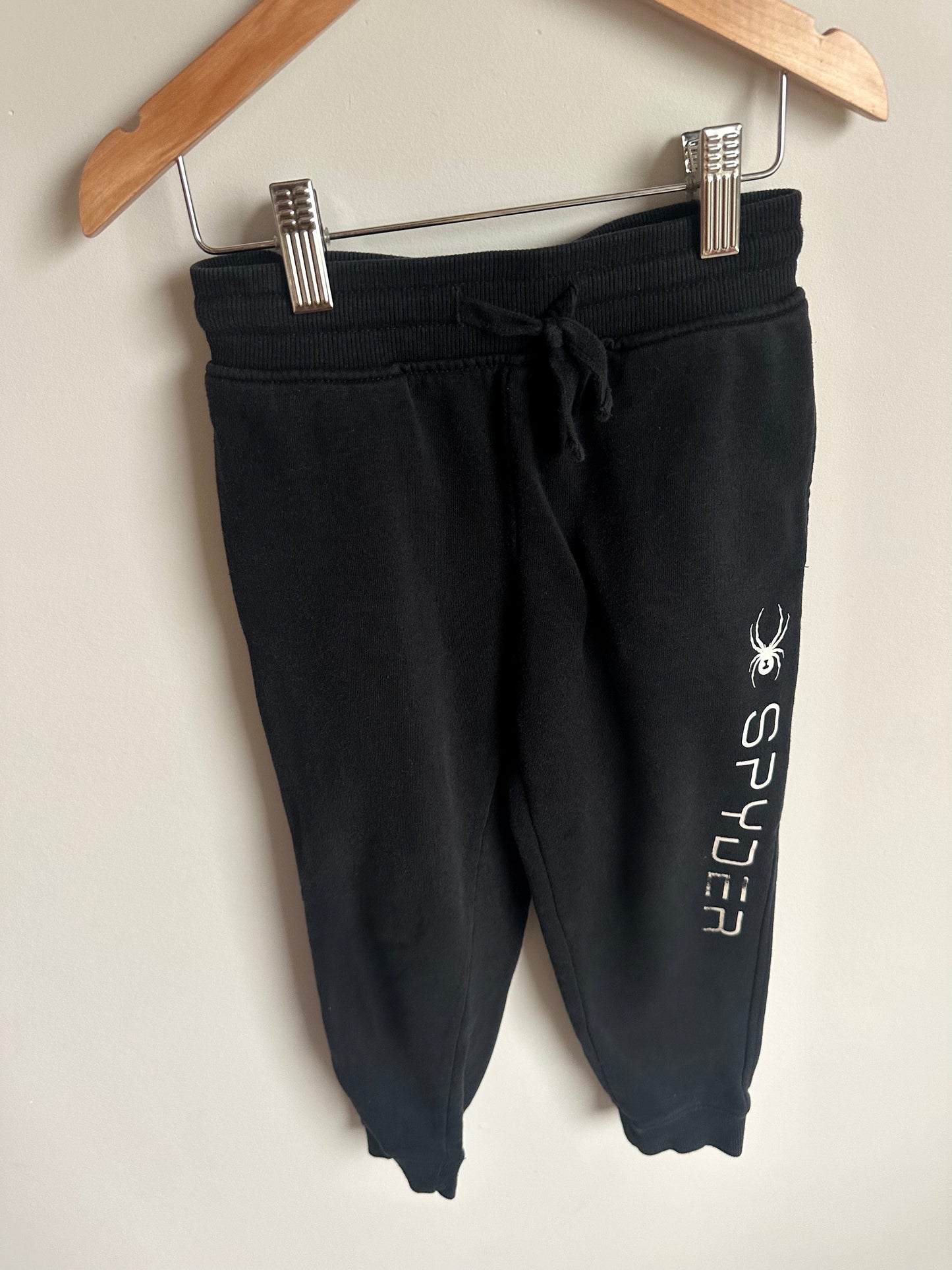 Spyder Black Sweatpants (PLAY)/ 6 years