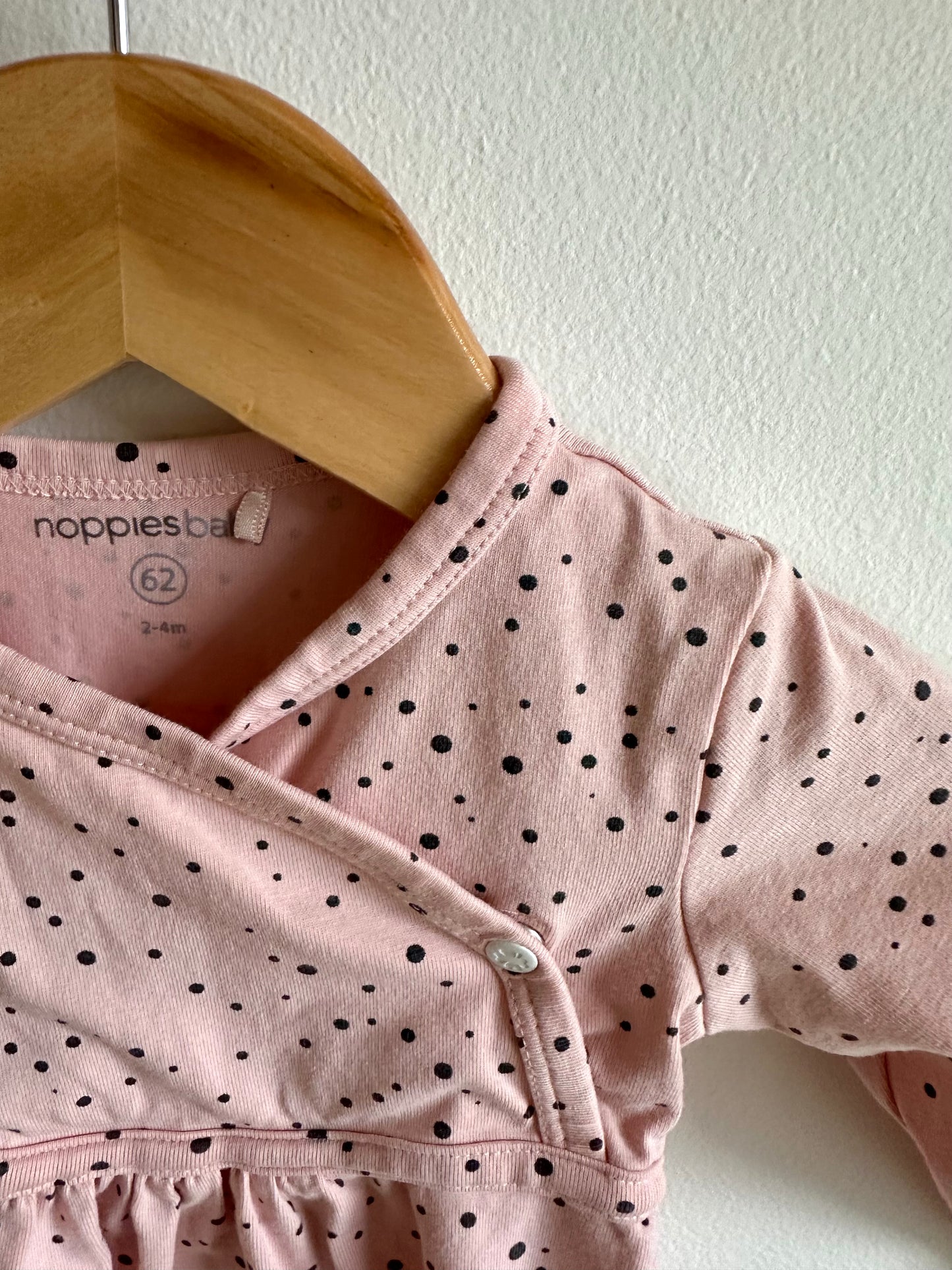Noppies Pink Speckled Dress / 2-4m