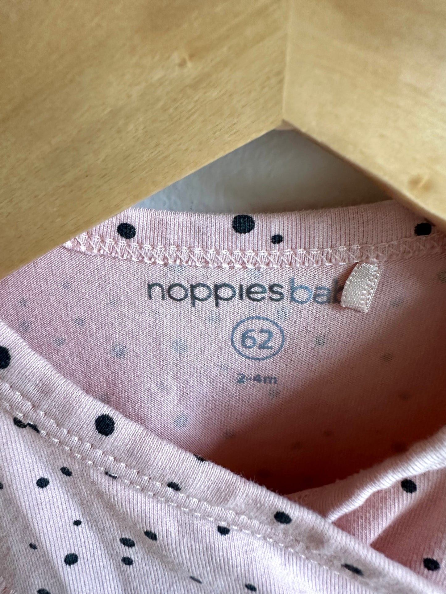 Noppies Pink Speckled Dress / 2-4m