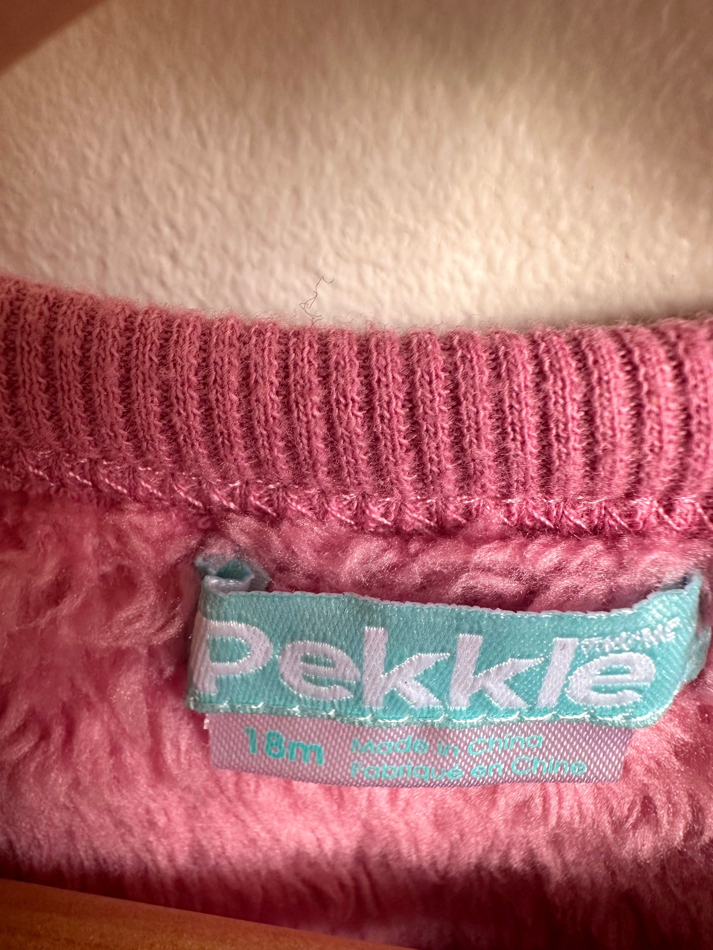 Rainbow Pink Sweater / 18m
