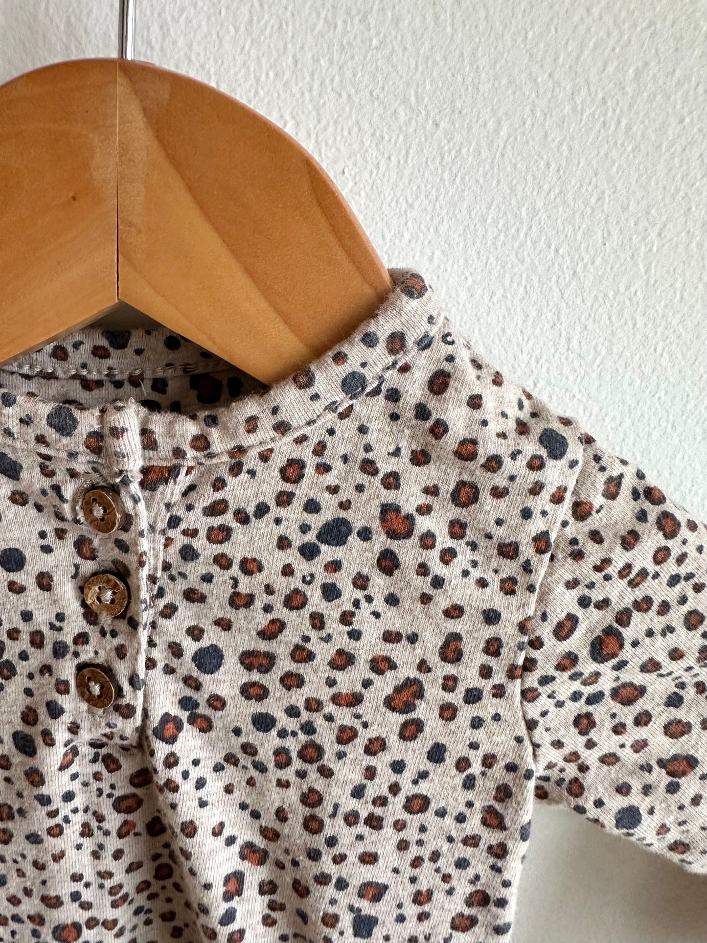 Noppies Spotted Long Sleeve / 2-4m