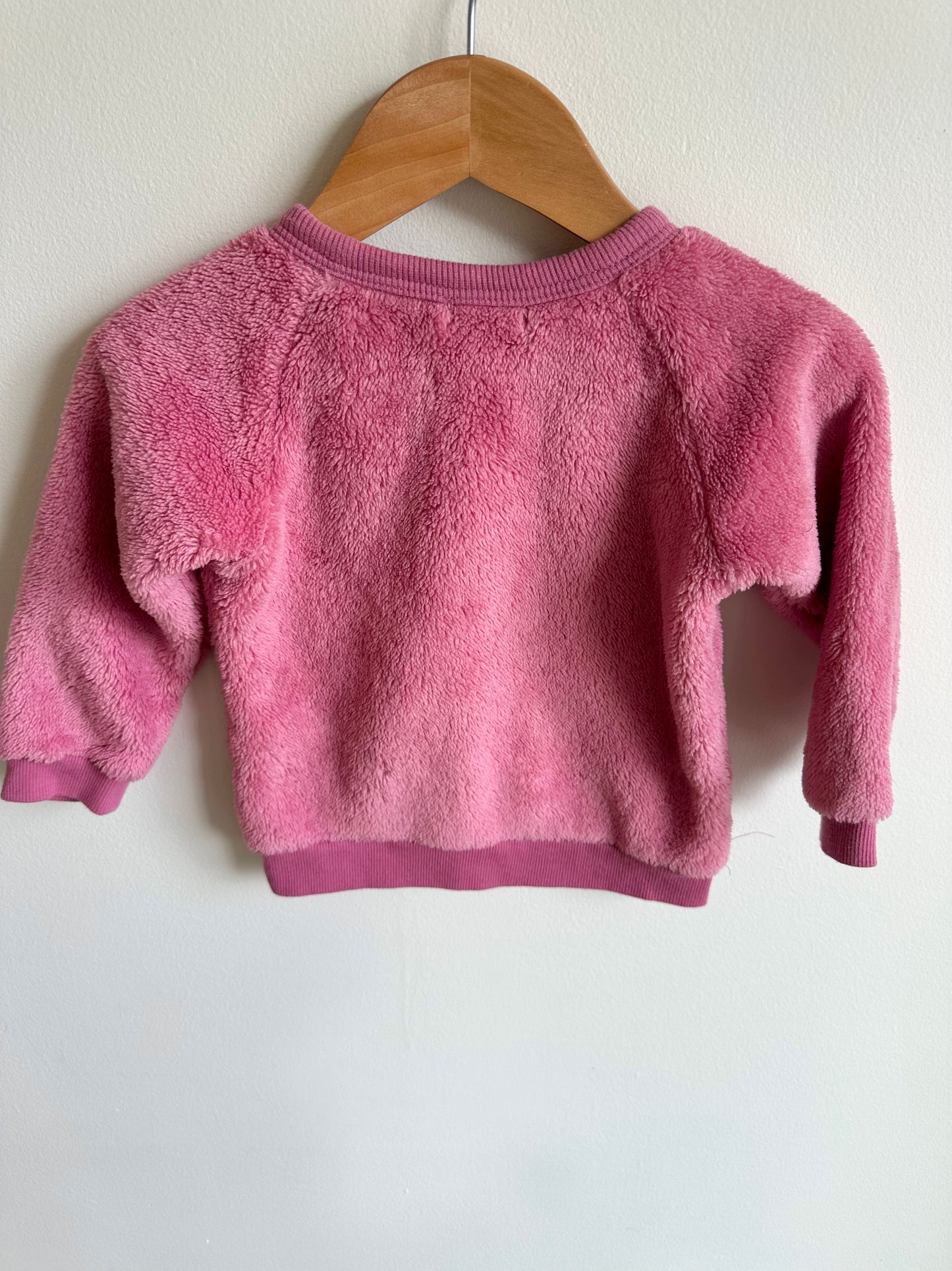 Rainbow Pink Sweater / 18m