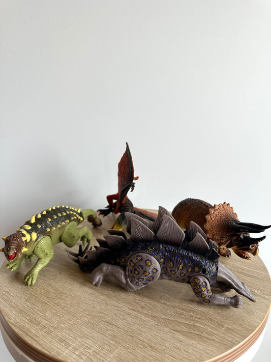 Set of 4 Dinosaurs (No Shipping)