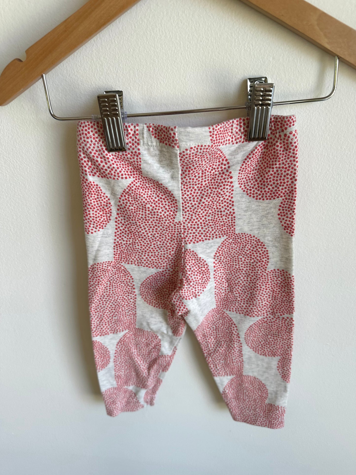 Heart Spot Pants / 6-12m