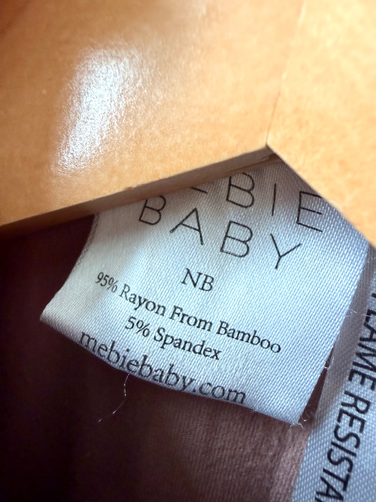 Mebie Baby Bamboo Taupe Sleeper / 0m