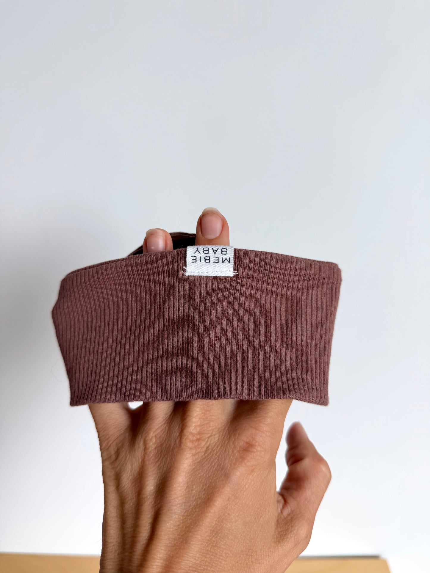 Mebie Baby Brown Adjustable Headband / 0-6m
