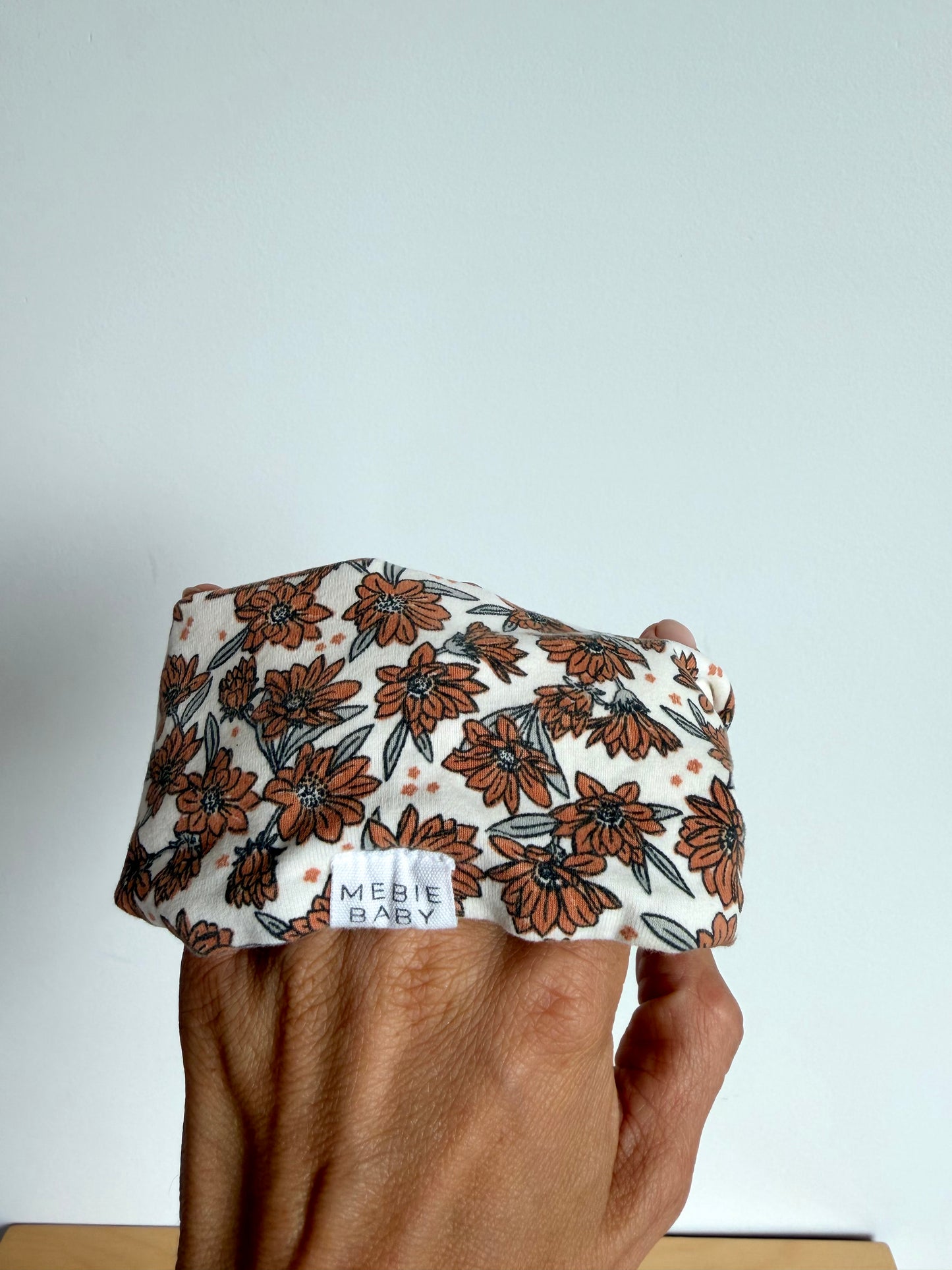 Mebie Baby Orange Flower Headband / 0-4m