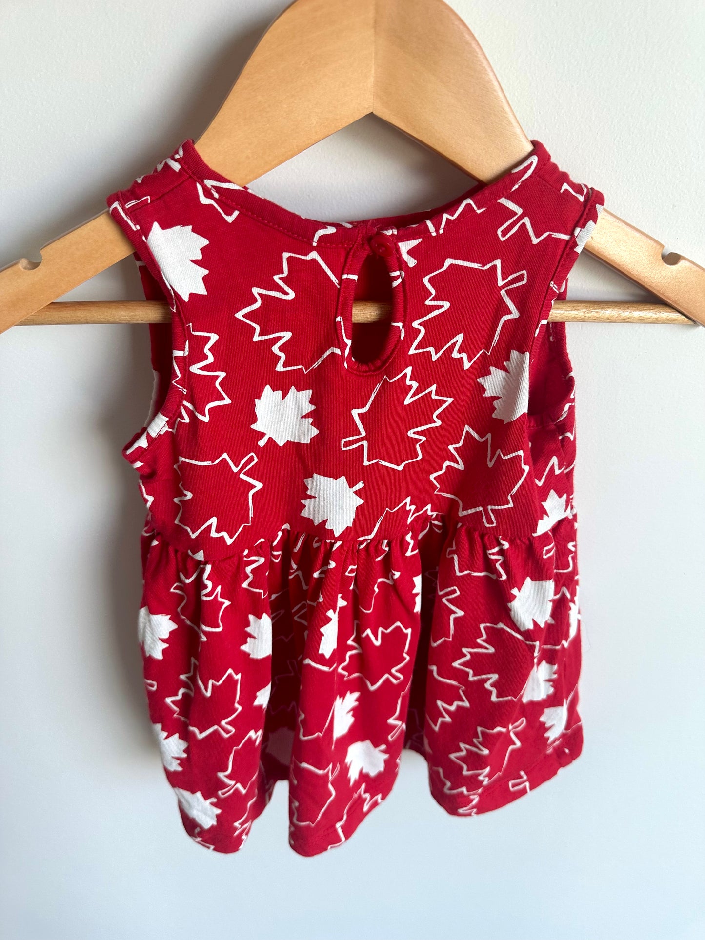 Maple Leaf Tunic Top / 12-18m