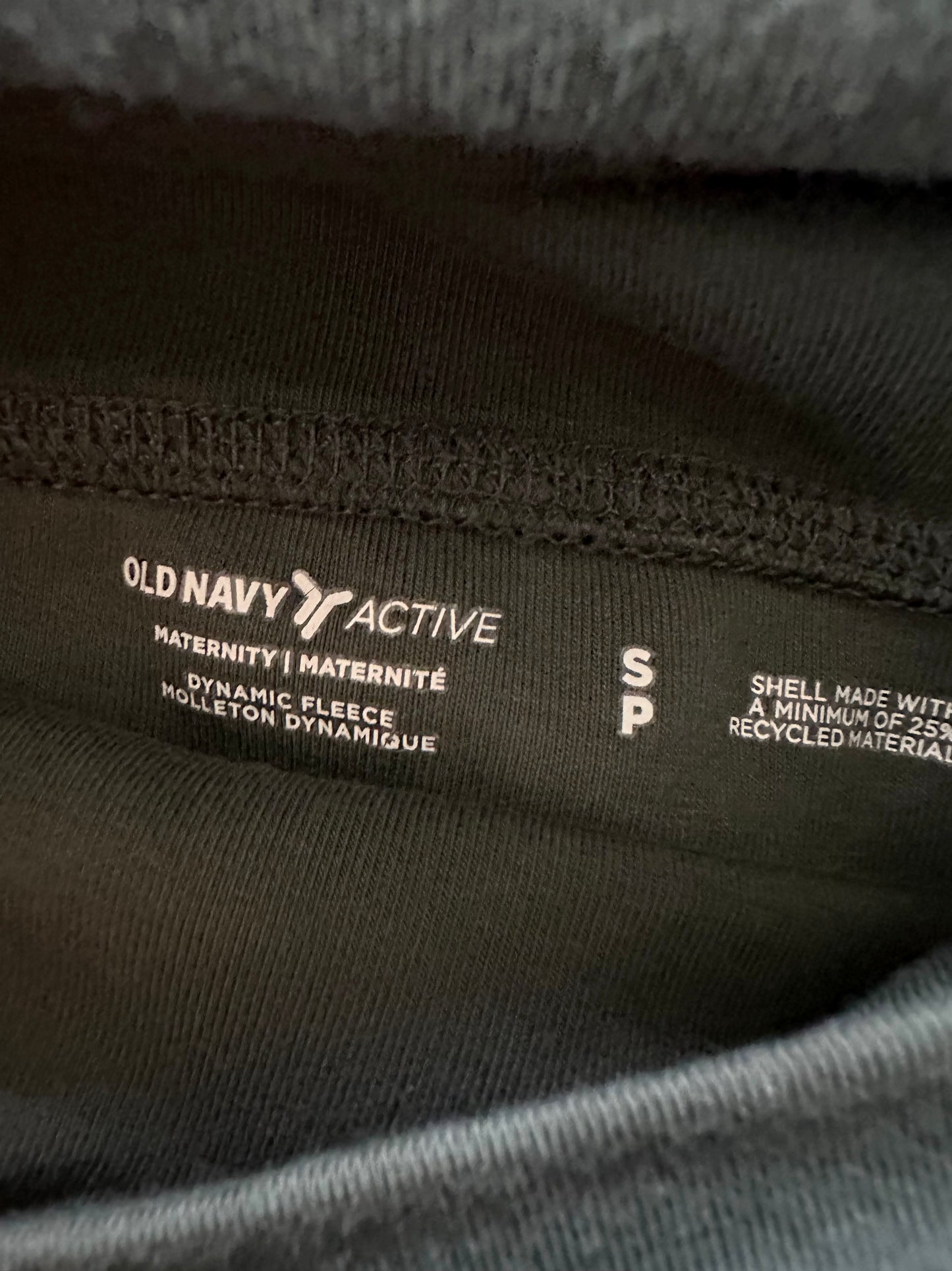 Olive Tapered Maternity Joggers / Small