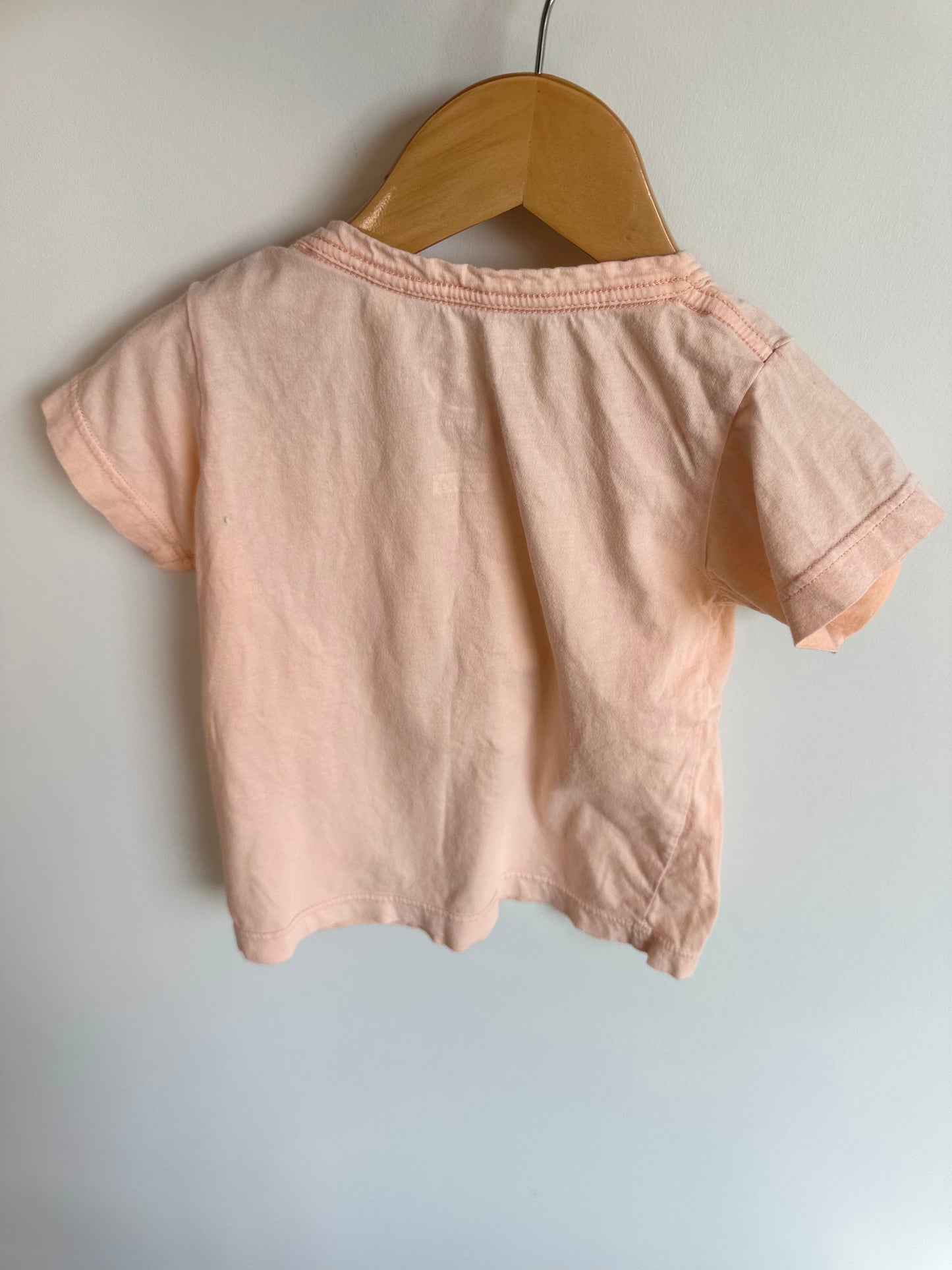 Bonds Peach Pocket T-shirt / 18-24m
