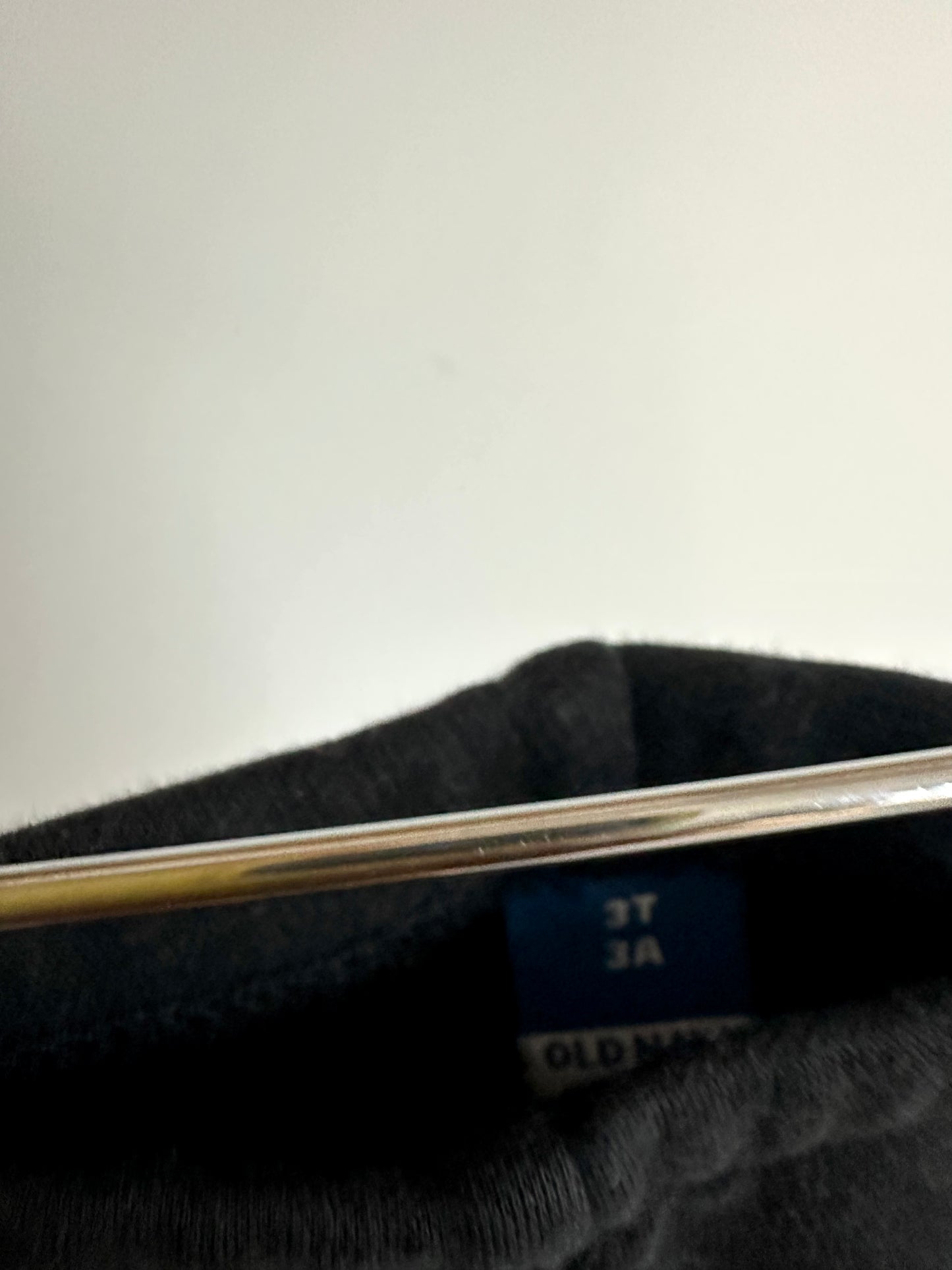 Black Fleece Leggings / 3T