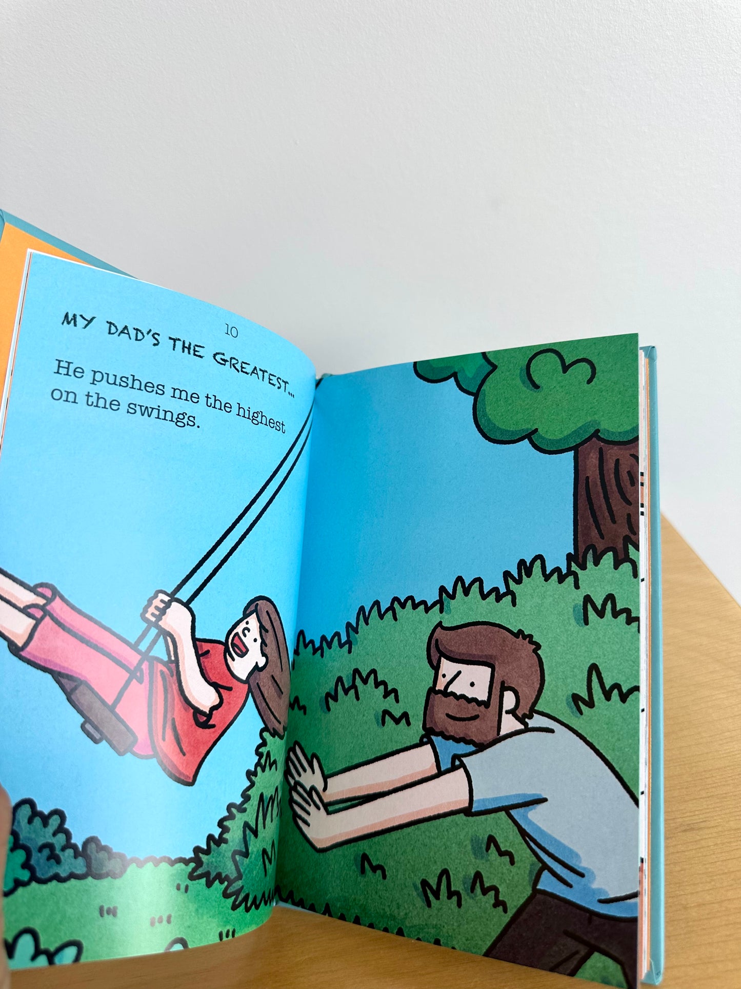 My Cool, Awesome, Incredible, Fun, Rad Dad Hardcover Book