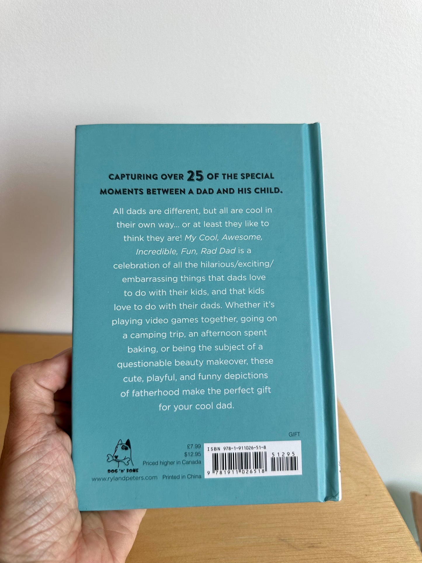 My Cool, Awesome, Incredible, Fun, Rad Dad Hardcover Book