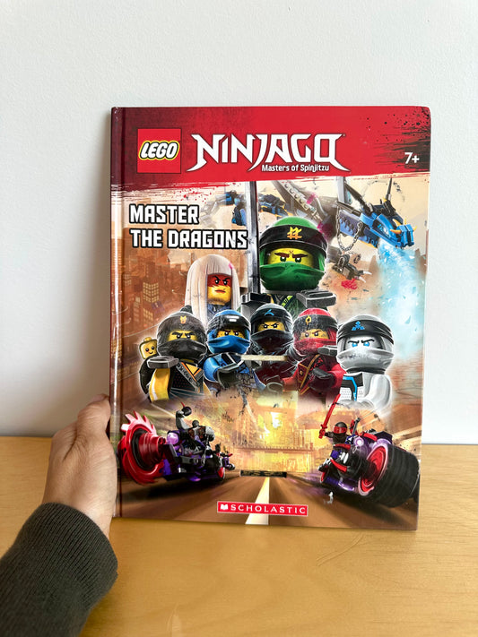 Ninjago Lego Master of the Dragons Hardcover Book / 7+ years
