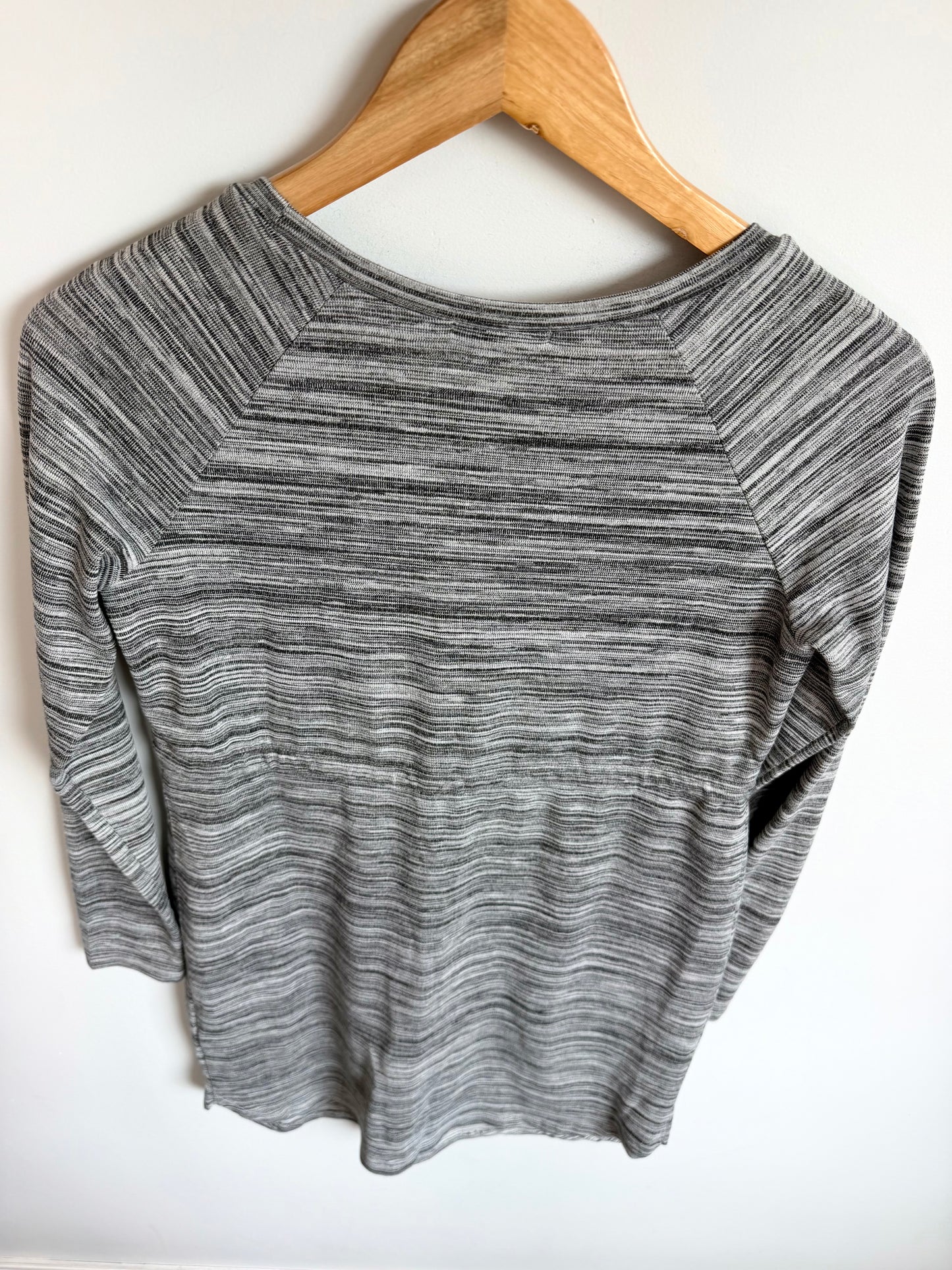 H&M Striped Long Sleeve Maternity Dress / Small
