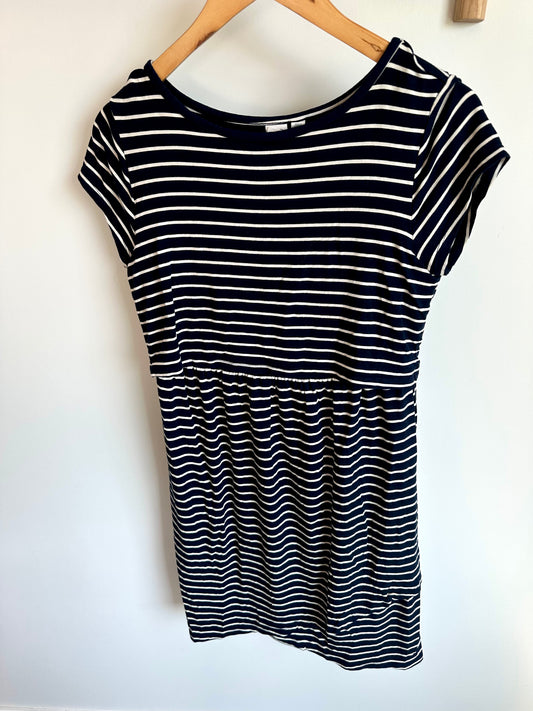 Gap Navy Stripe Maternity or Nursing Dress / S