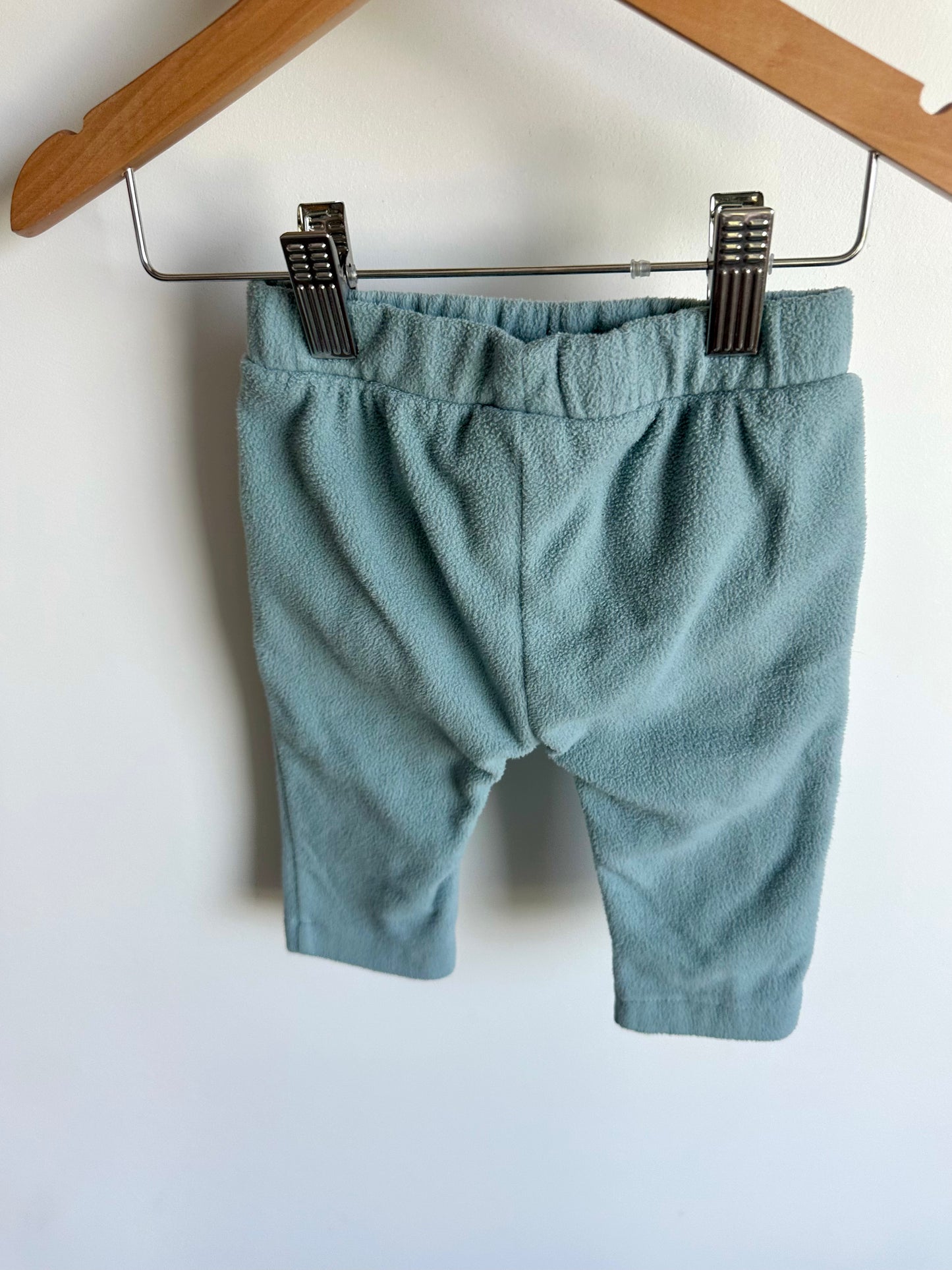 Dusty Blue Fleece Pants / 9m