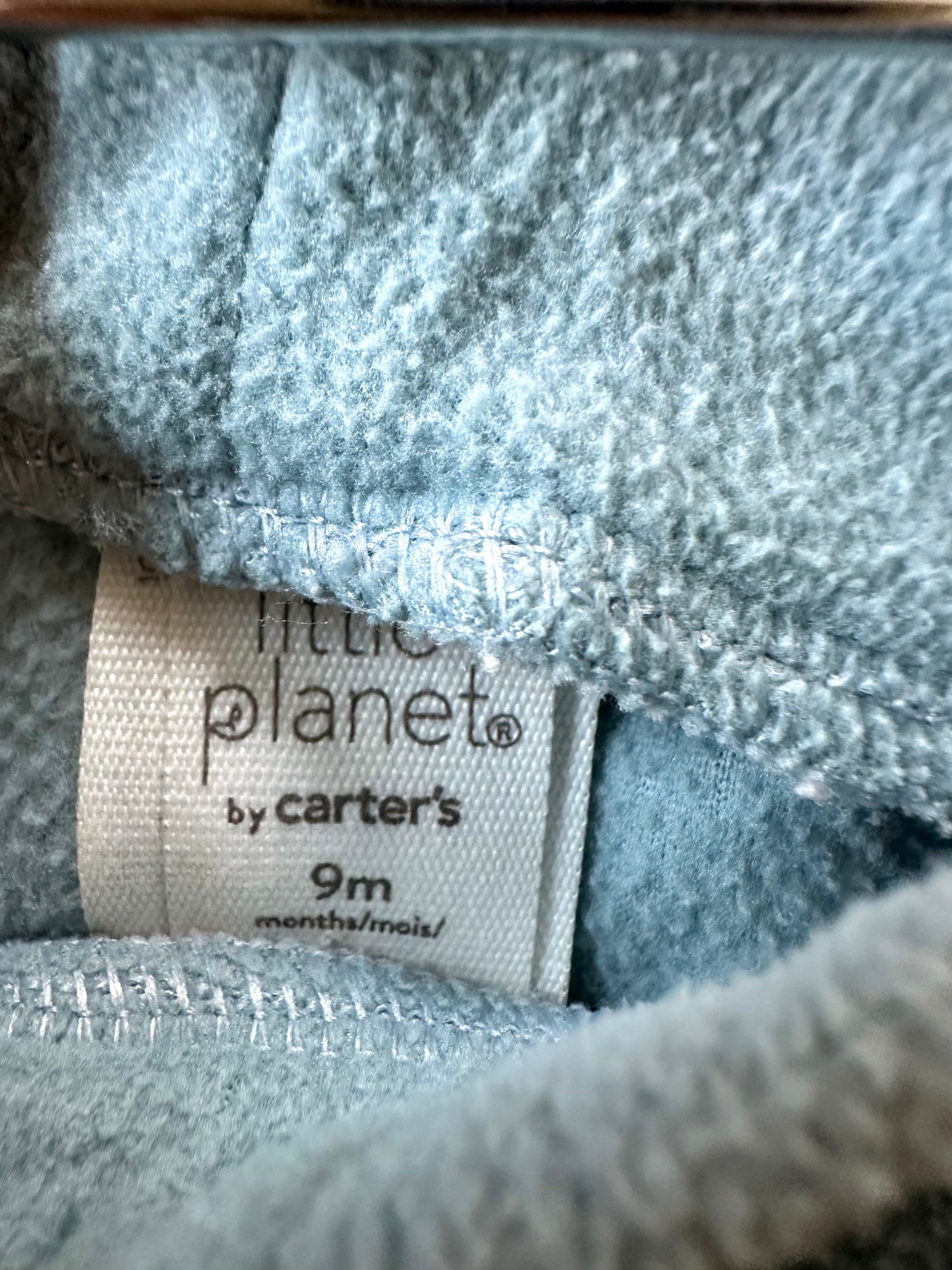 Dusty Blue Fleece Pants / 9m