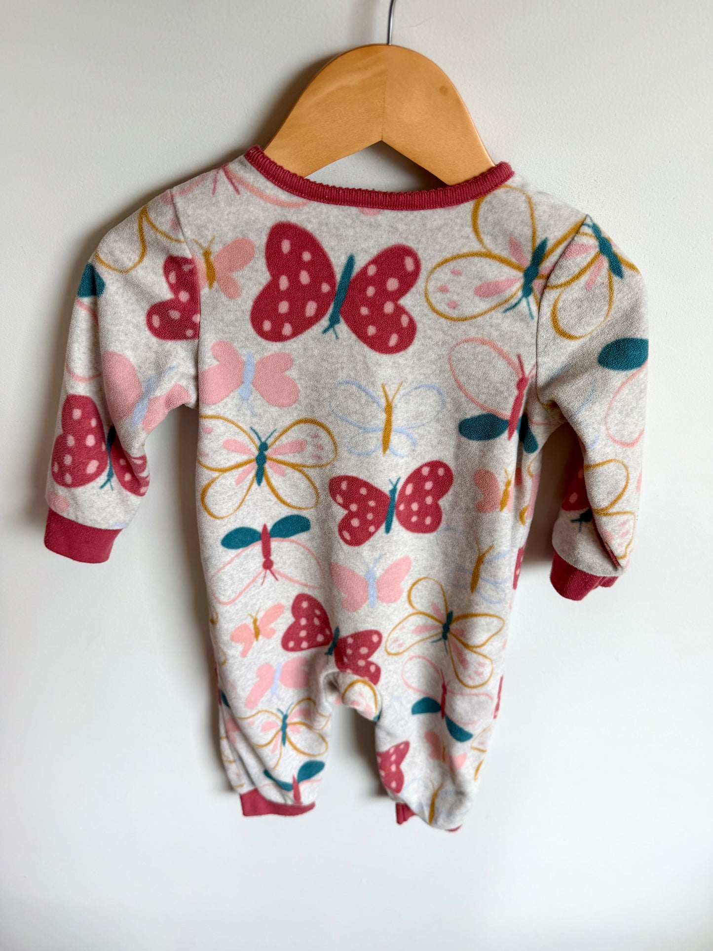 Butterfly Footless Sleeper / 18m