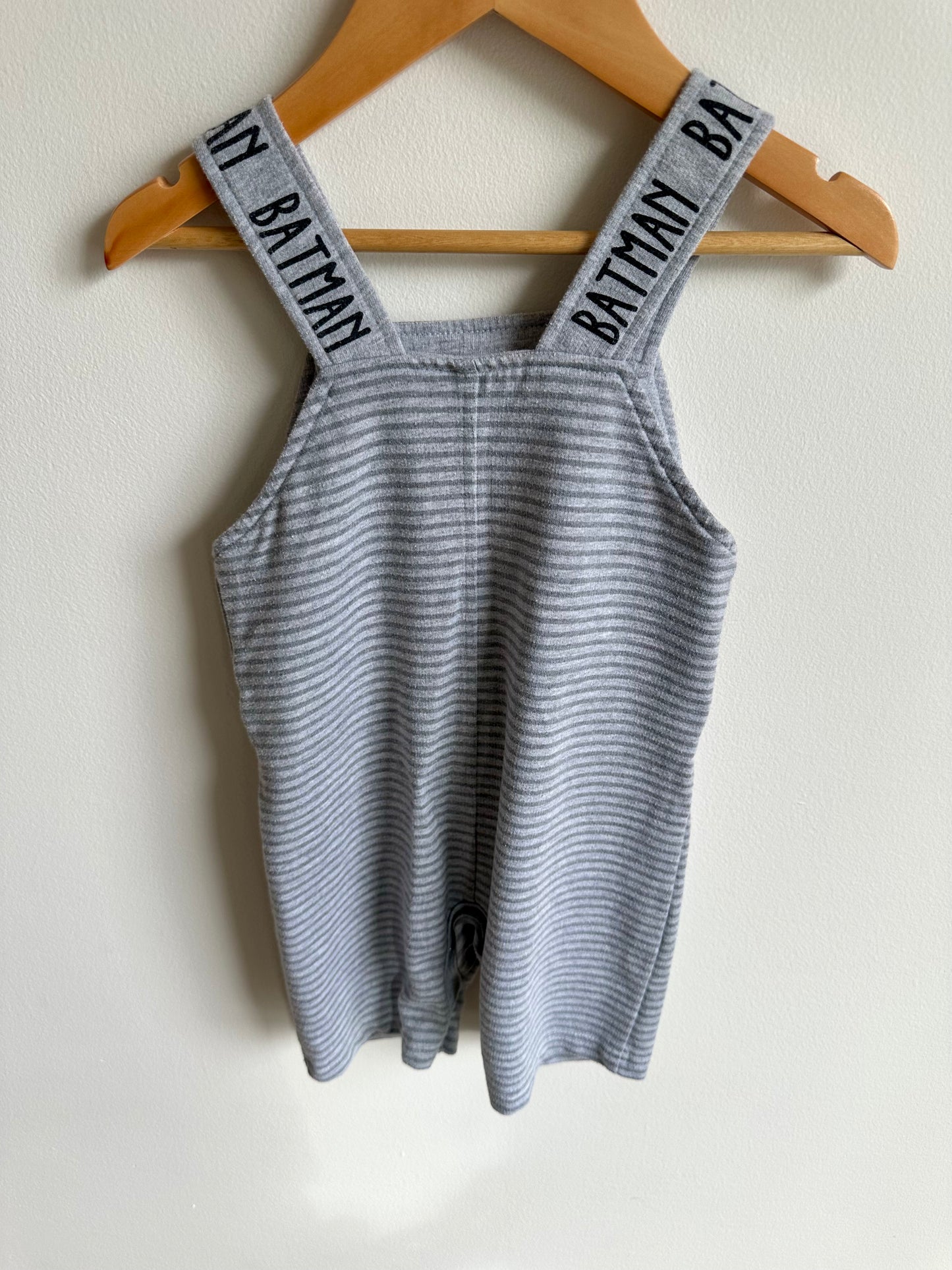 Grey Batman Overalls / 18-24m