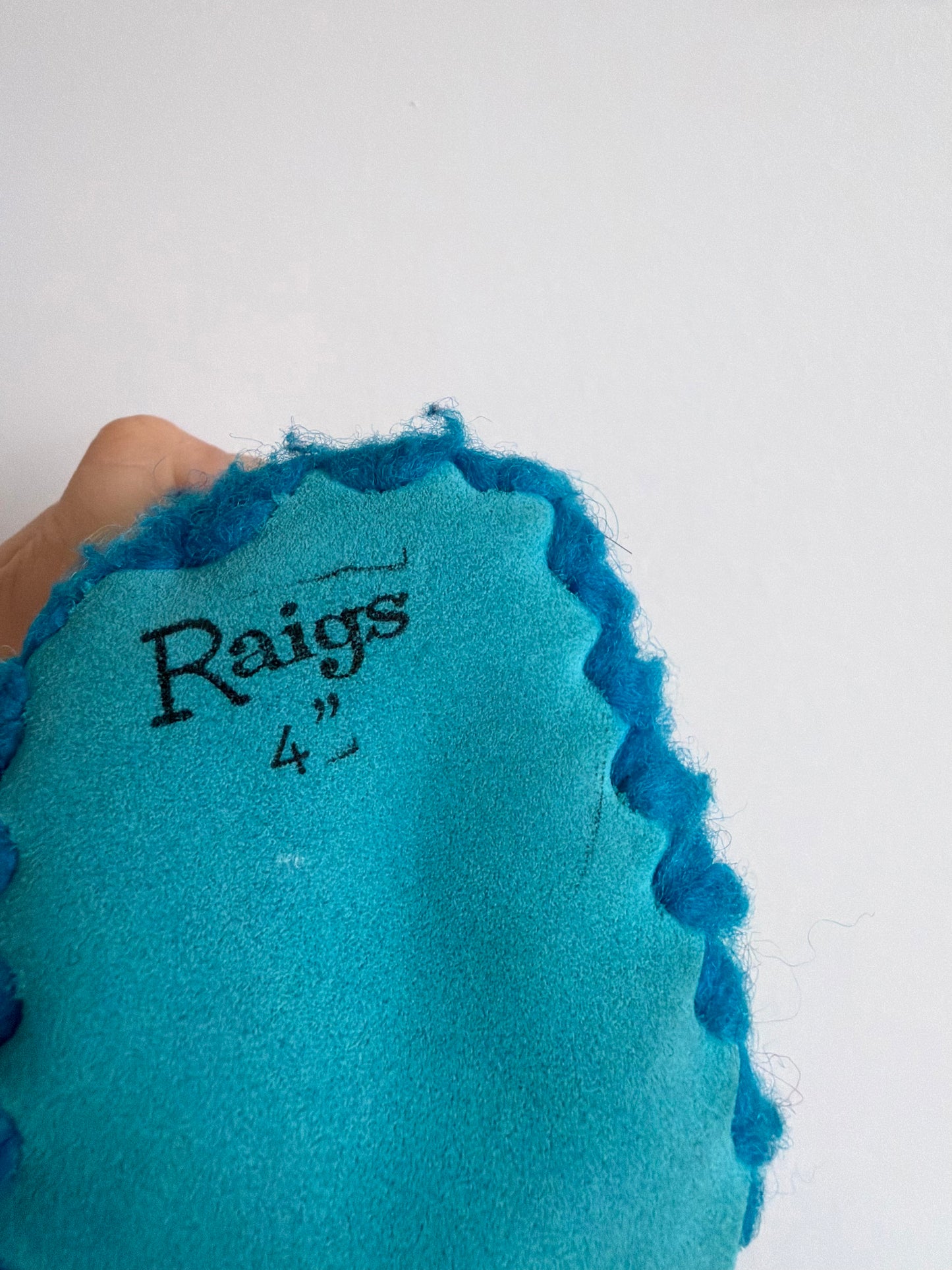 Made on Vancouver Island Sheepskin Slippers / Size 3 Toddler
